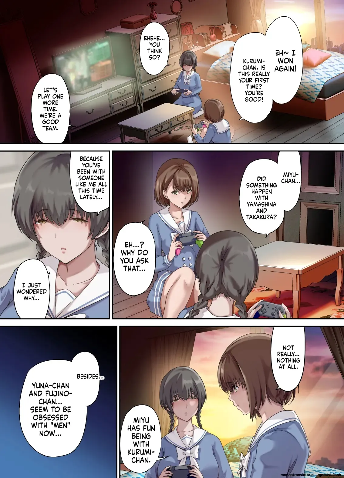 Page 2 of [Kisei Toukyoku (Richard Bahman)]Daddy's Bedroom is a Hangout For His Daughter's Friends 2: New Friends [English] [MTL]