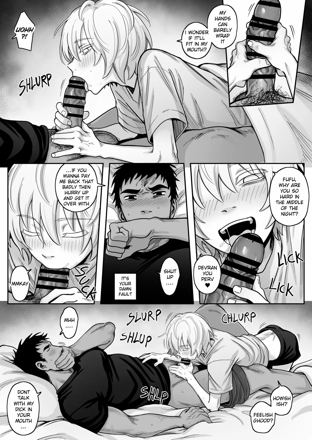 Dosukebena Roommate o Wakara Seru Hanashi | Teaching My Perverted Roommate a Lesson - Page 11