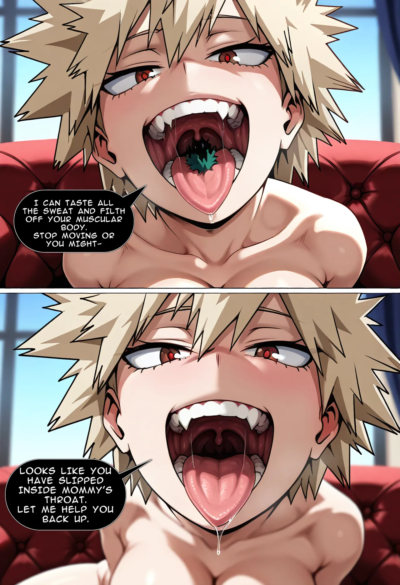 Giantess Comic - Mommy Mitsuki's Cravings can't be Satisfied - Page 17