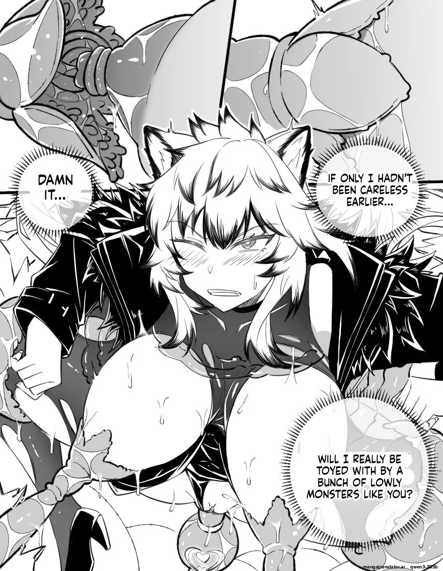 Silverash♀ Falls into a Tentacle Hole - Page 21