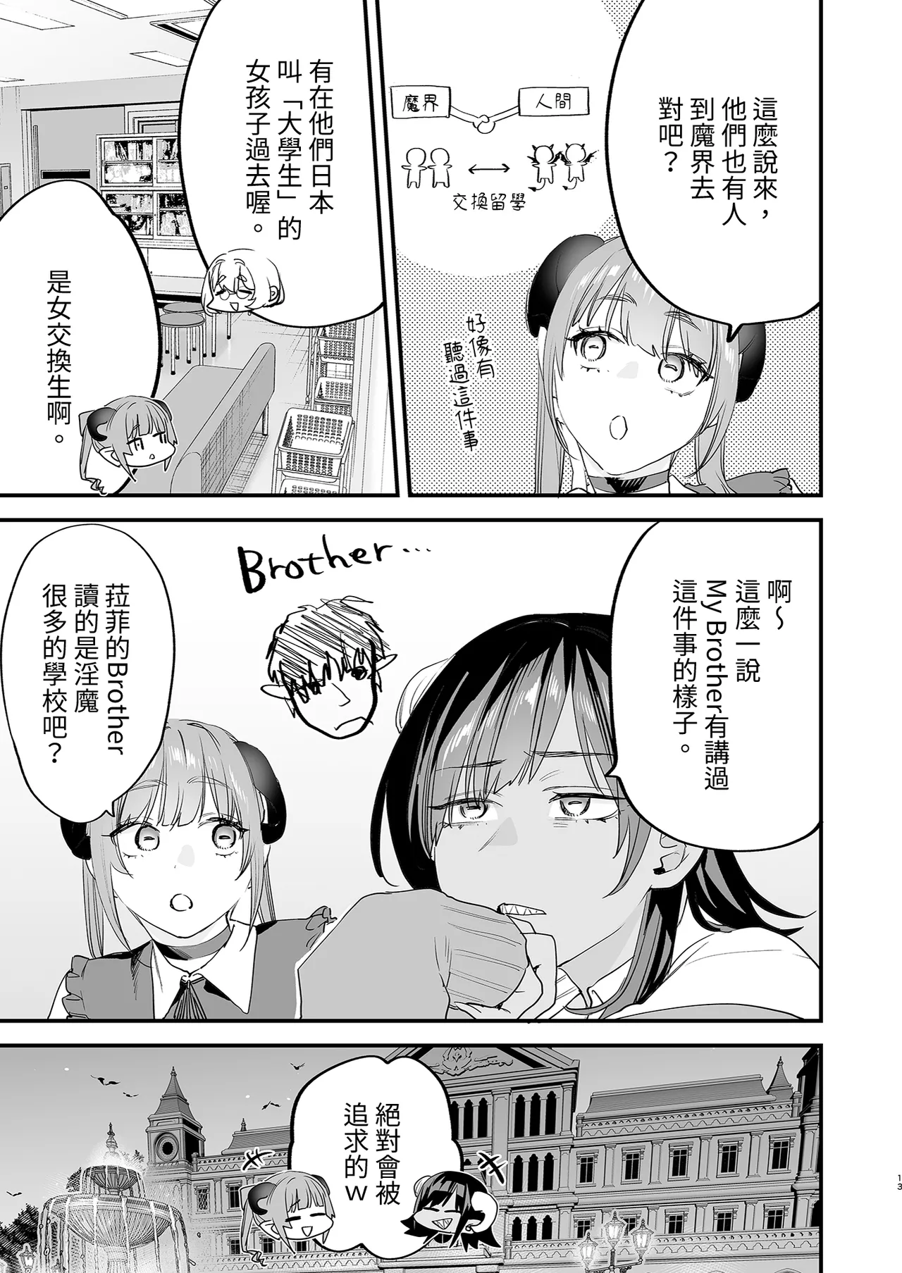 Koukan Ryuugakusei - Exchange Student 2 -Amaama Succubus to Boku- | 異地交流生2-甜蜜魅魔與我- - Page 78