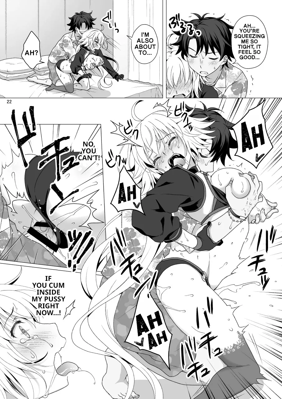 Page 21 of [Marimo-ya (Mori Marimo)] CHALDEA GIRLS COLLECTION Jeanne Alter Continuous Orgasms Through the Command Spells (FateGrand Order) [Digital] (English)