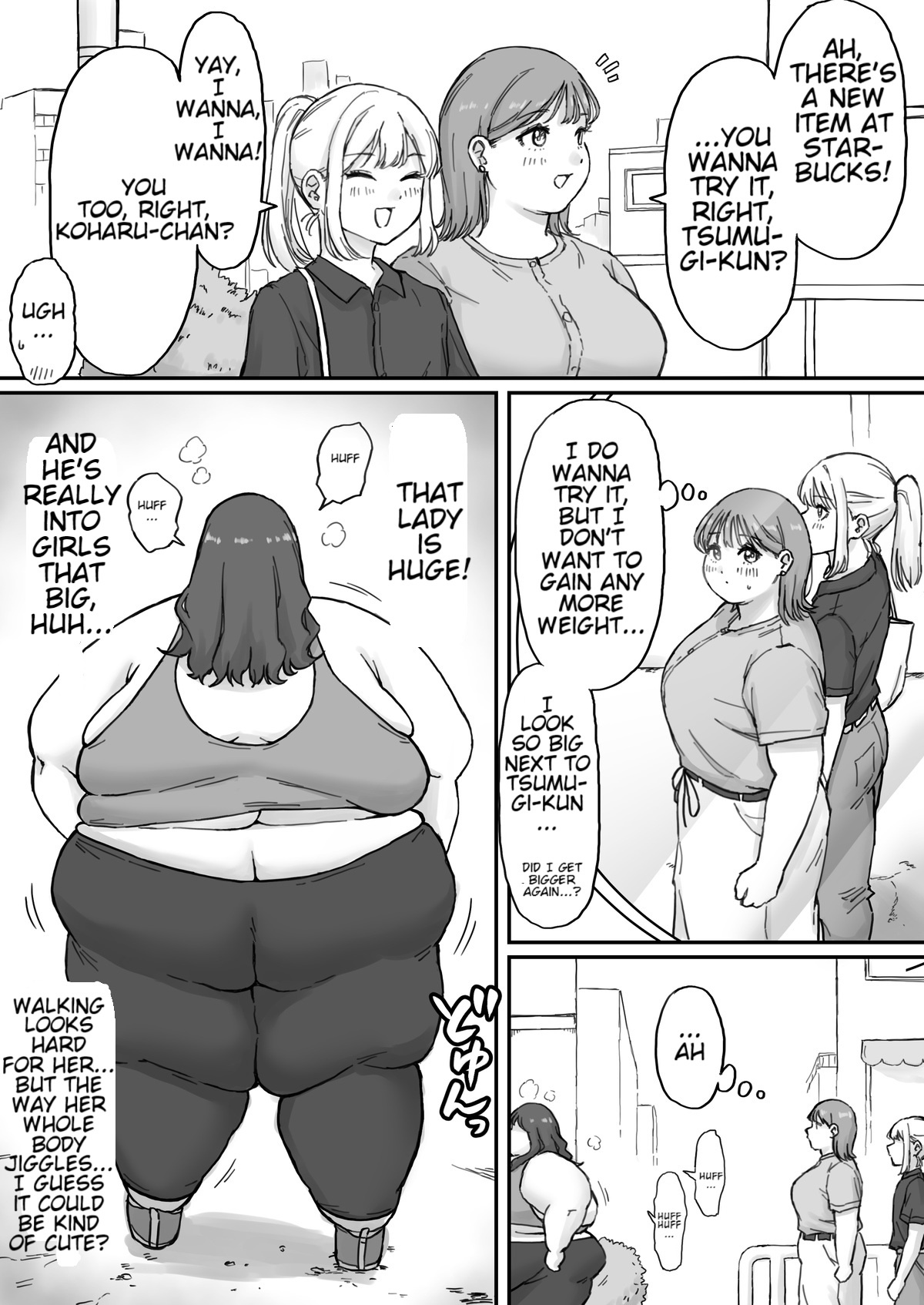 My boyfriend (a boy) had a fetish for excess fat - Page 15