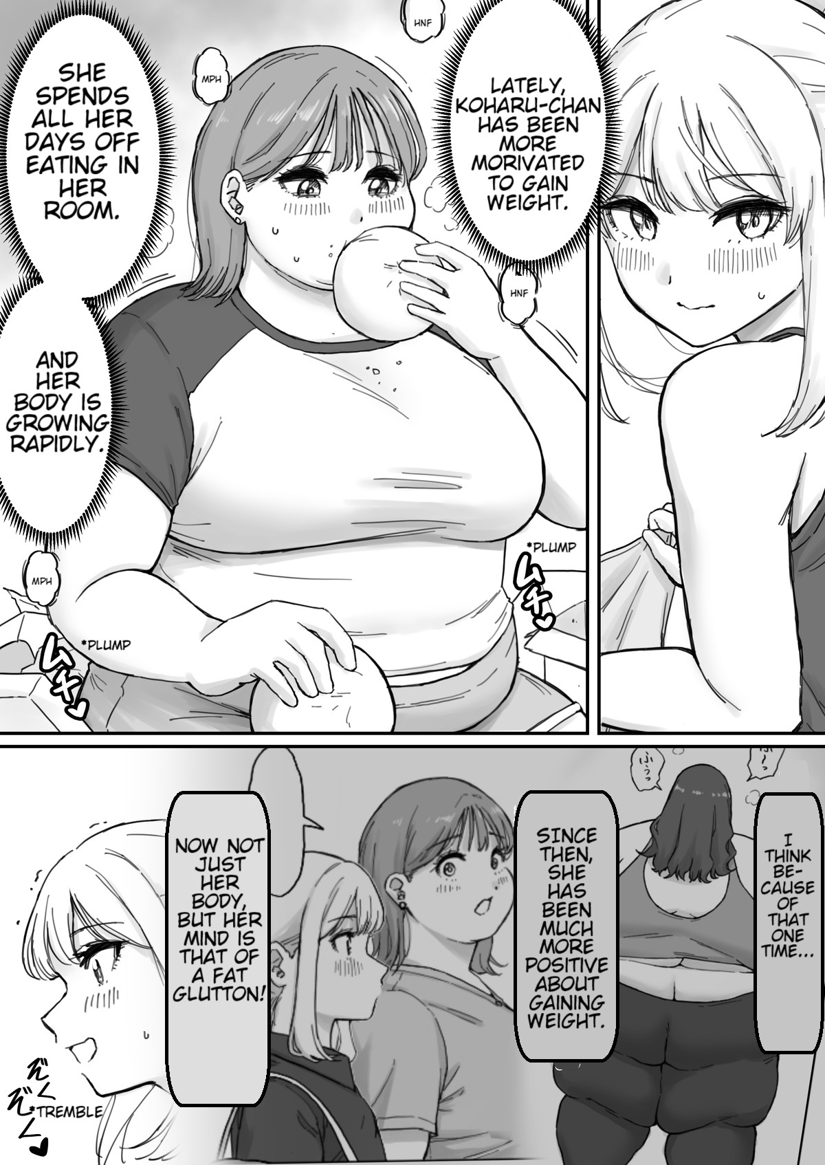 My boyfriend (a boy) had a fetish for excess fat - Page 23