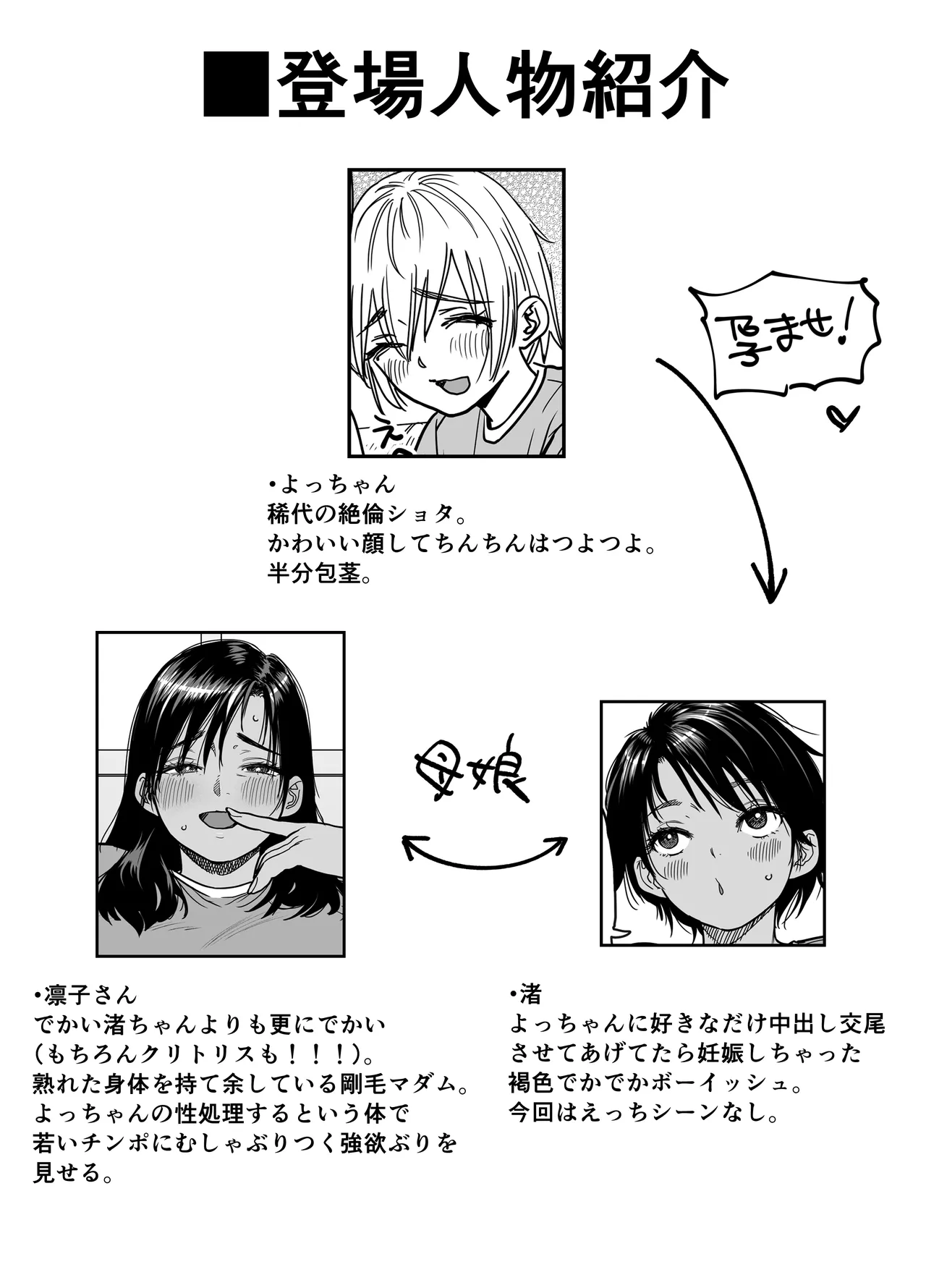 Kasshoku Dekadeka Boyish! Nagisa-chan 3 Ninshin-chuu no Nagisa-chan no Kawari ni Goumou Nagisa Mama to Seishori Ecchi Hen - Page 2
