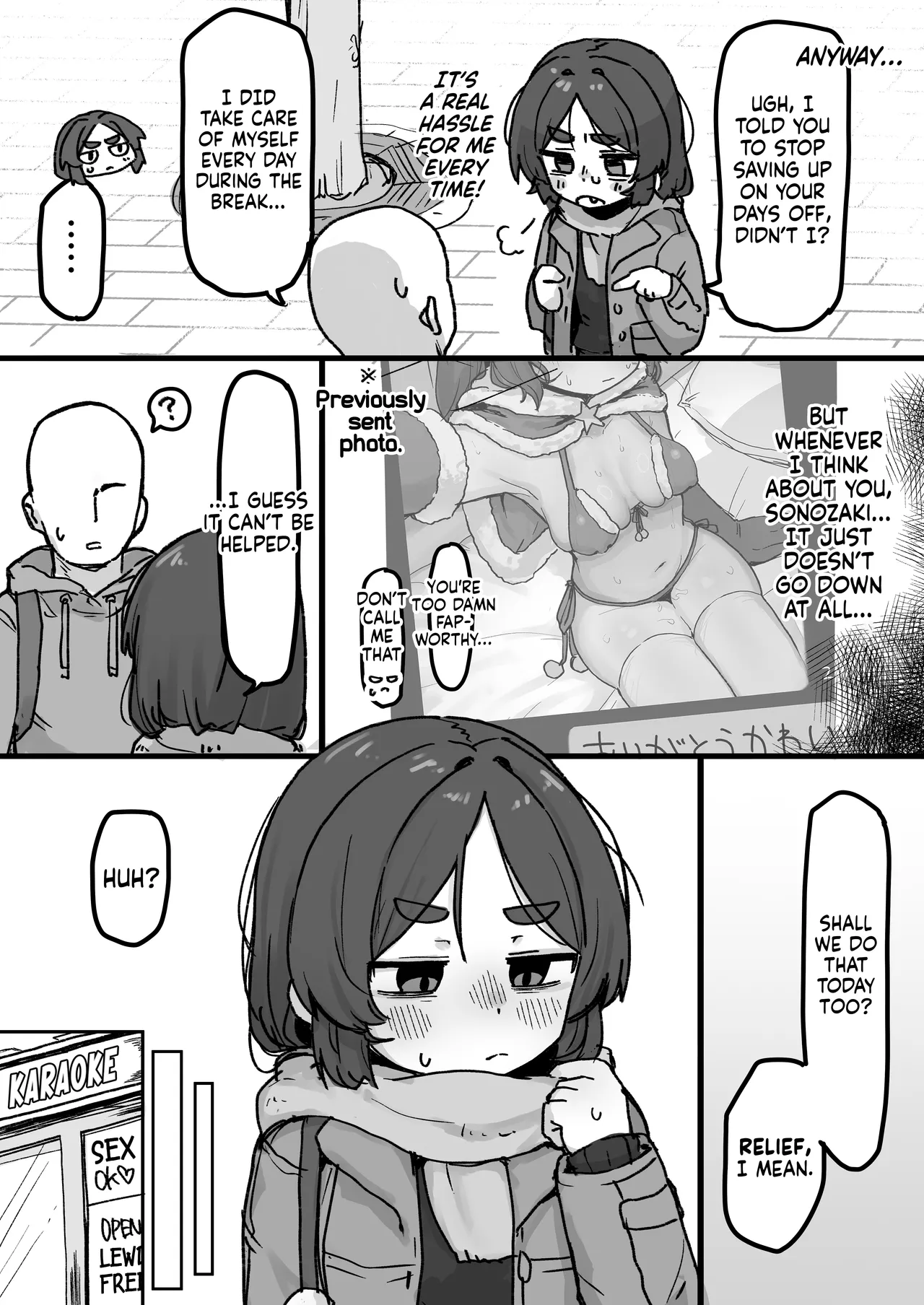 ○Shori Gakari-chan | Sexual Relief-chan - Page 38