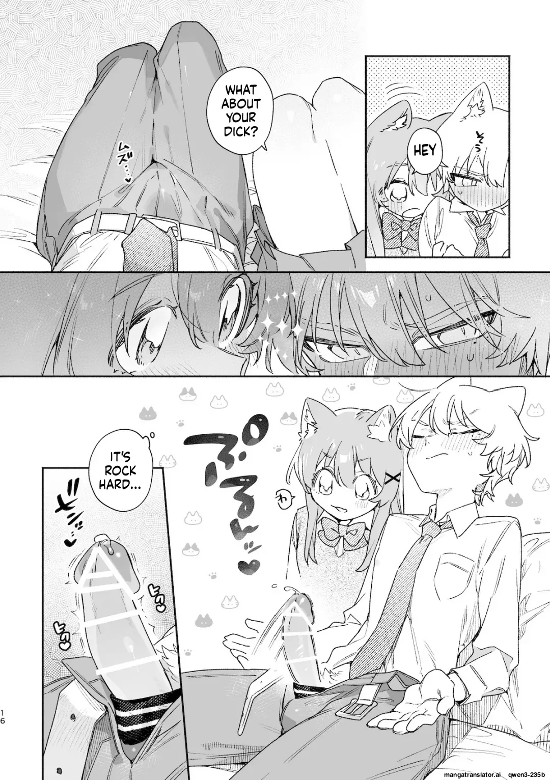 ♂ ga Uke. Neko-chan x Neko-kun 2 - Page 17