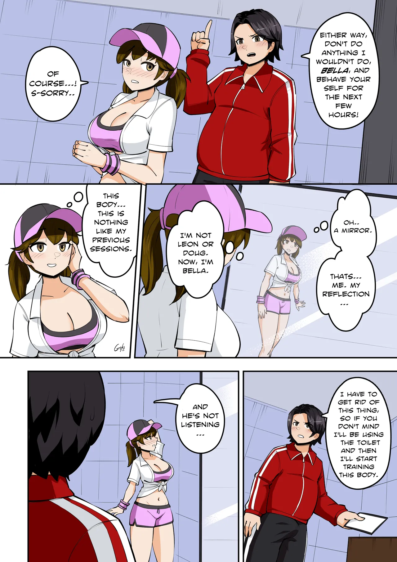 Kawaii Tsun'aho/ Swapping Gym Comic - Page 15