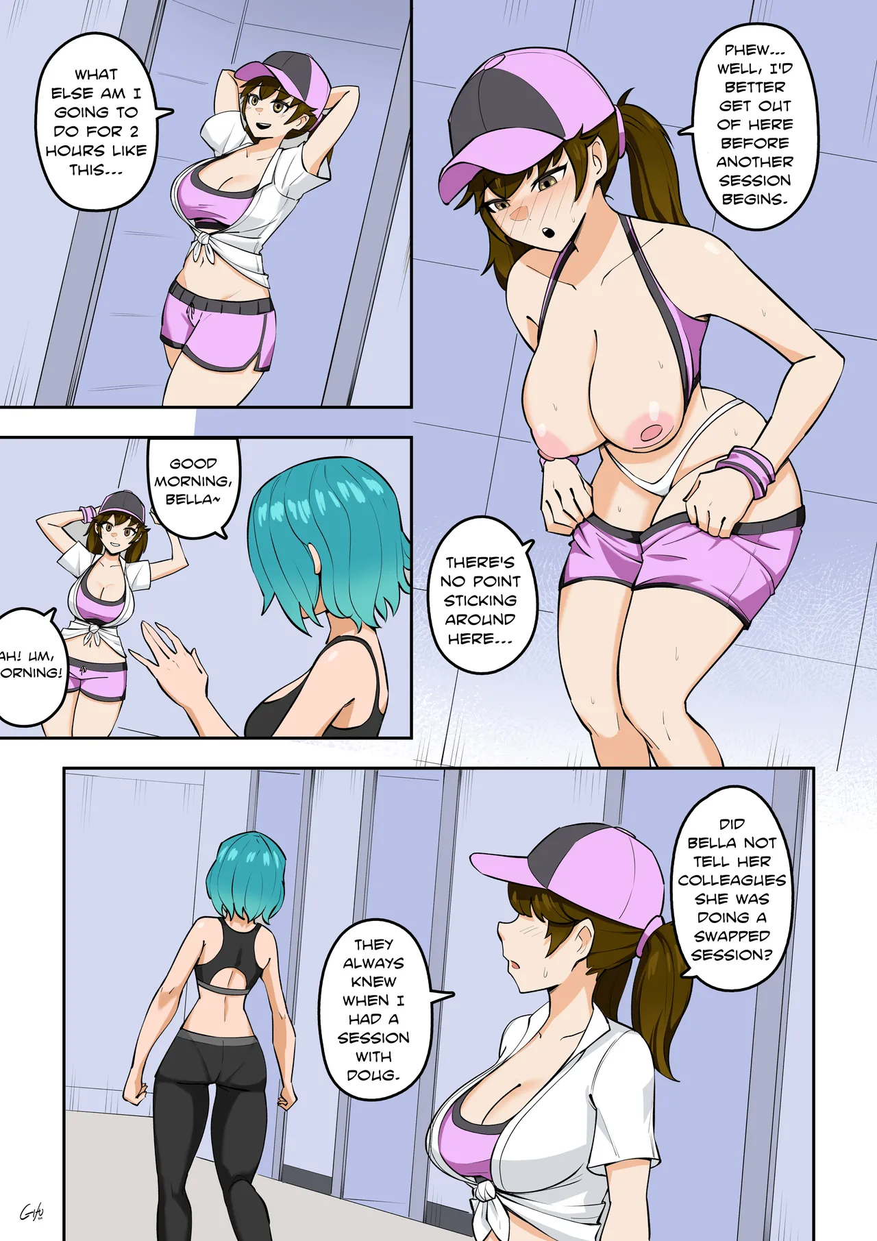 Kawaii Tsun'aho/ Swapping Gym Comic - Page 23