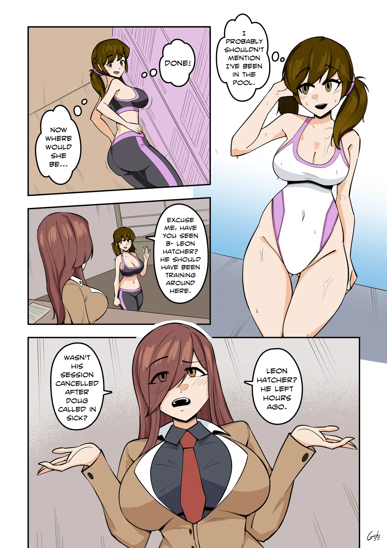 Kawaii Tsun'aho/ Swapping Gym Comic - Page 30
