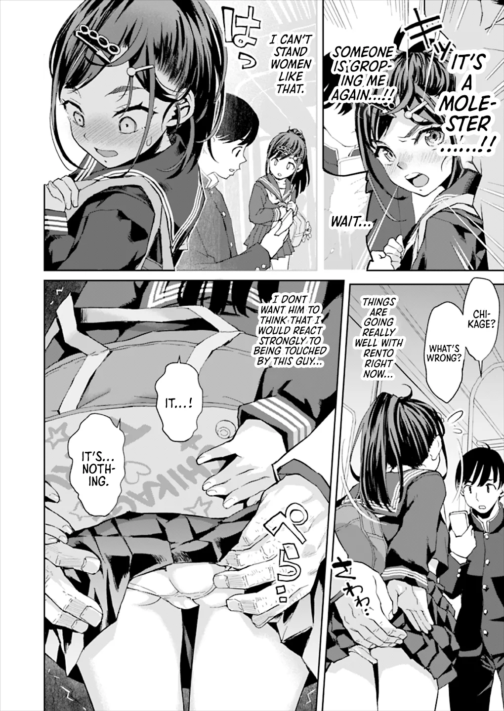 Page 13 of [Tetchan Hato (Minasuki Popuri)] Chikan wa Yurusanai!! | Molestation is Unforgivable! [English] [Morally Bankrupt Wizard Translations] [Digital]