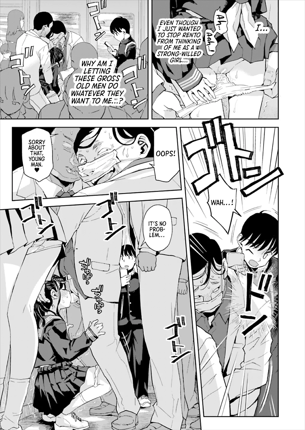 Page 26 of [Tetchan Hato (Minasuki Popuri)] Chikan wa Yurusanai!! | Molestation is Unforgivable! [English] [Morally Bankrupt Wizard Translations] [Digital]