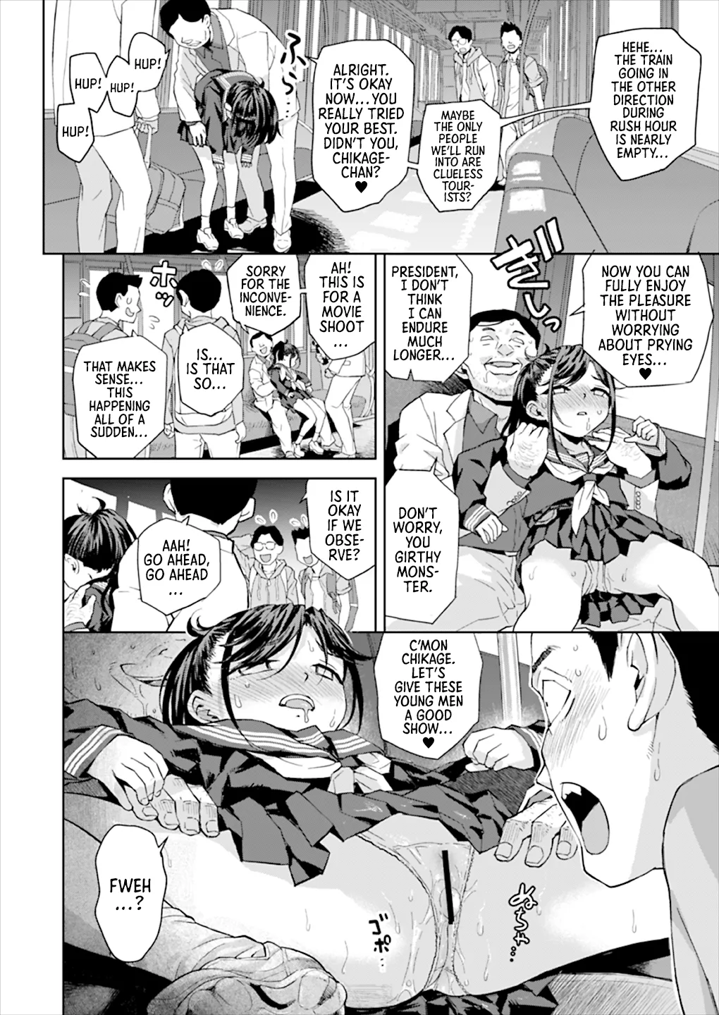 Page 37 of [Tetchan Hato (Minasuki Popuri)] Chikan wa Yurusanai!! | Molestation is Unforgivable! [English] [Morally Bankrupt Wizard Translations] [Digital]