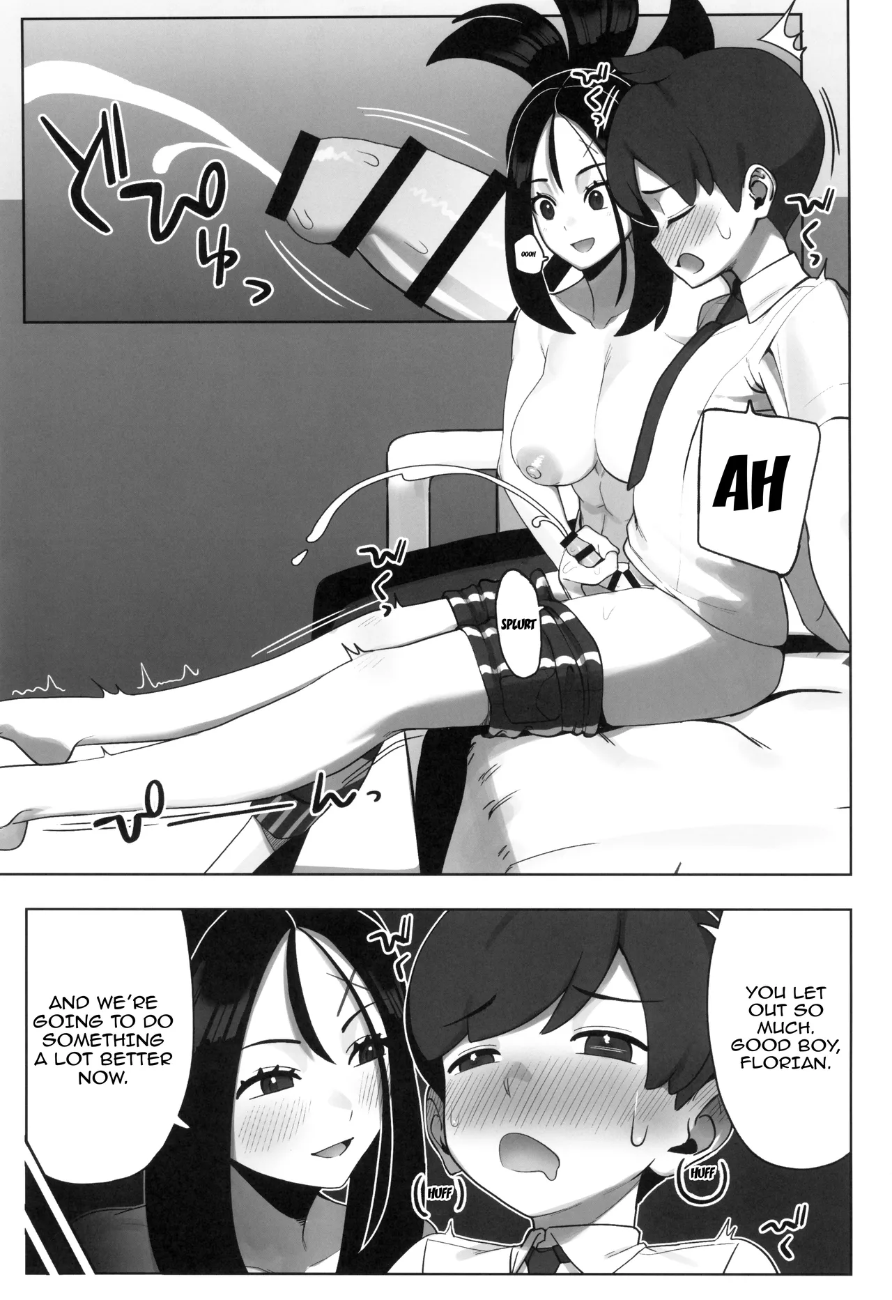 Page 13 of (C107) [Sumibiyaki Humburg (Chinka)] Osu! Kihada-sensei no Tokubetsu Juugyou | Osu! Professor Dendra's Special Lesson! (Pokémon Scarlet and Violet) [English] {Doujins.com}