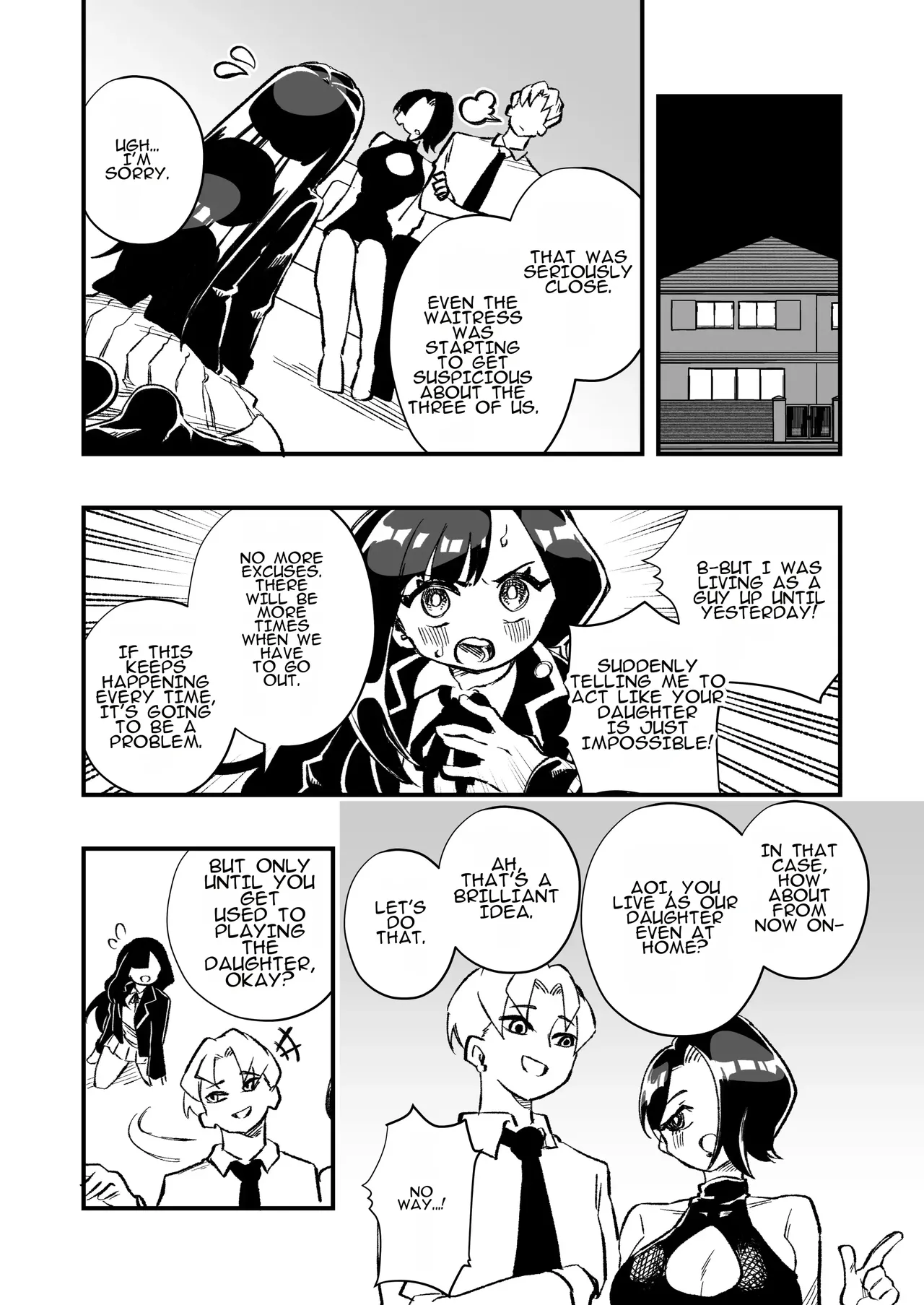 Page 22 of [Niello Kouzan (Niello KYO)] Nyotaika → Otto Shikkaku Uwaki Aite to no Dorei Musume e | Gender Swap → Disqualified as a Husband: Turned into a Slave Girl for His Wife's Lover