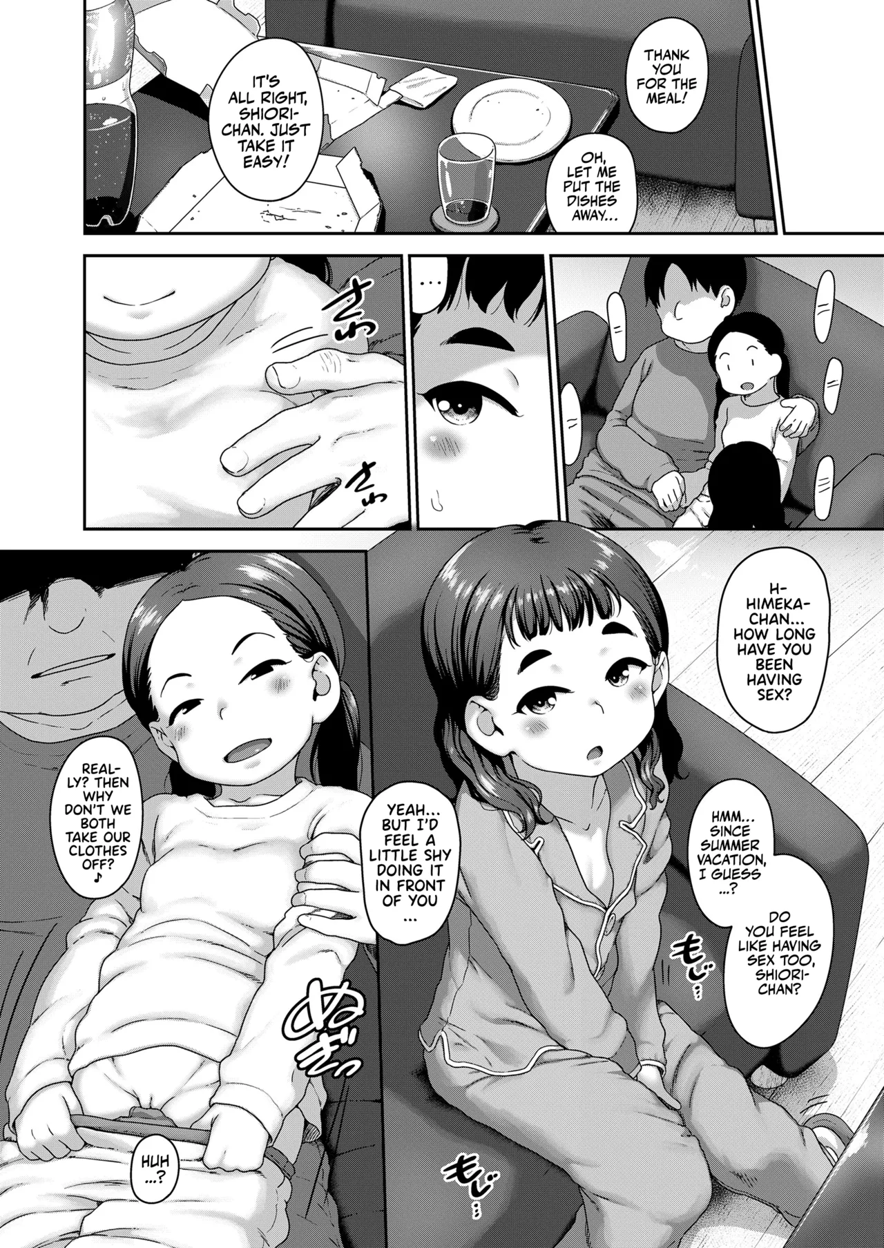 Page 12 of [Chiguchi Miri] Tomatte Shiyo! | Let's Have a Sleepover! (COMIC LO 2026-04) [English] [Team Rabu2] [Digital]