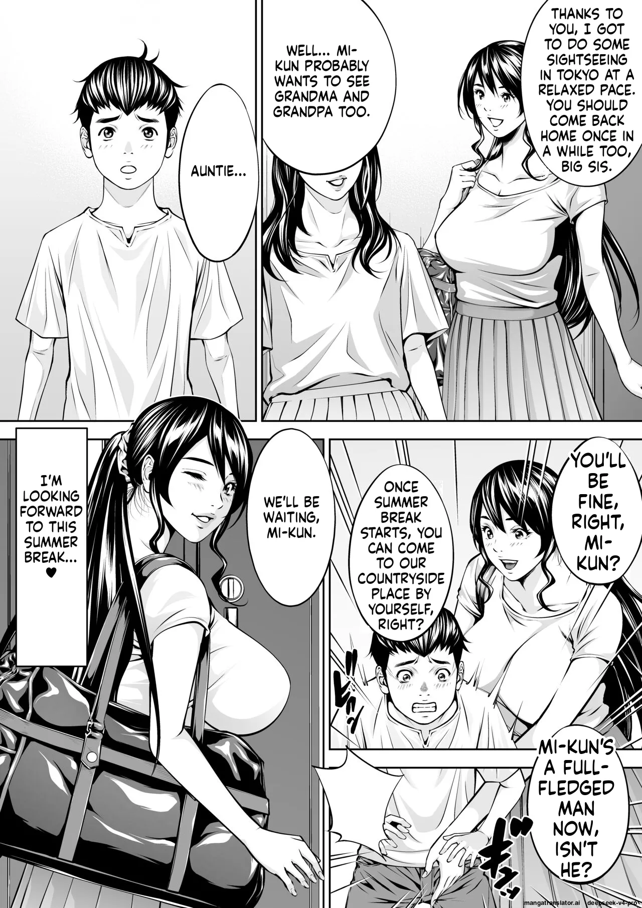 Page 38 of [Toshiue Onee-san Tengoku (Azuma Makoto)] Boku no Oba-san Kansatsu