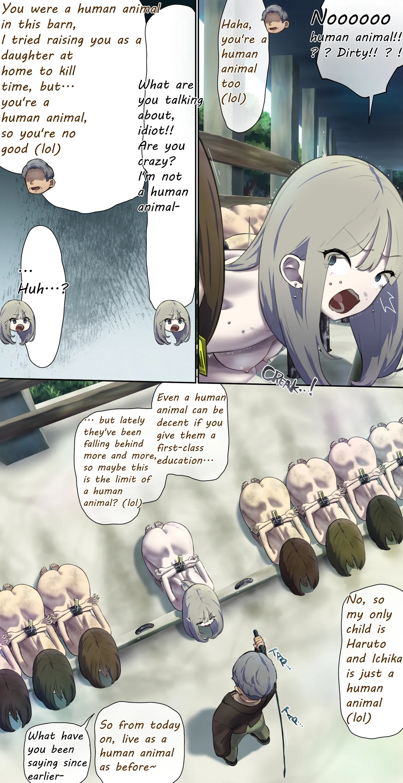 Page 3 of The young lady who was a human animal