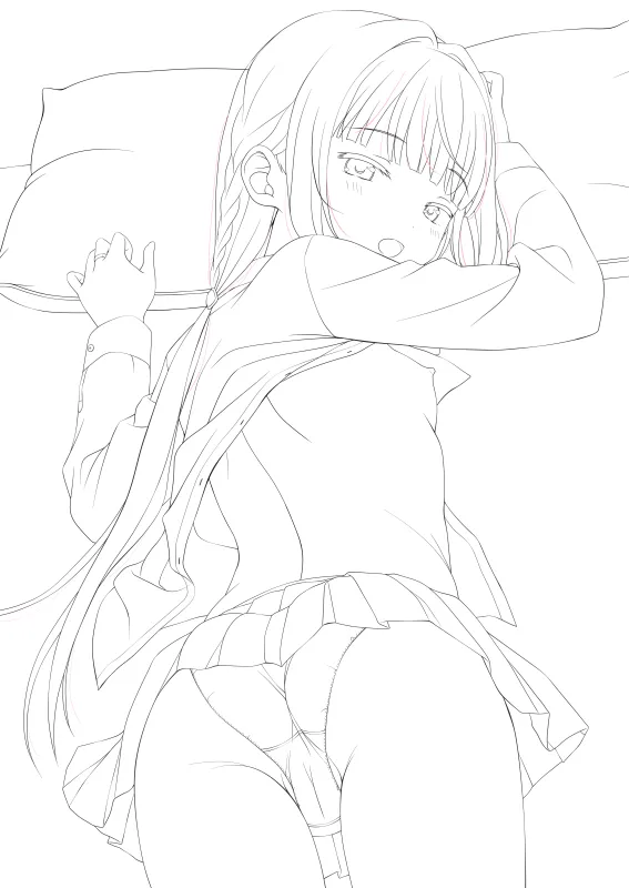 Page 2 of [Lili Marleen (Kinohara Hikaru)] いろ◯ちゃんのご褒美 pixiv ver (Magia Record: Puella Magi Madoka Magica Side Story)