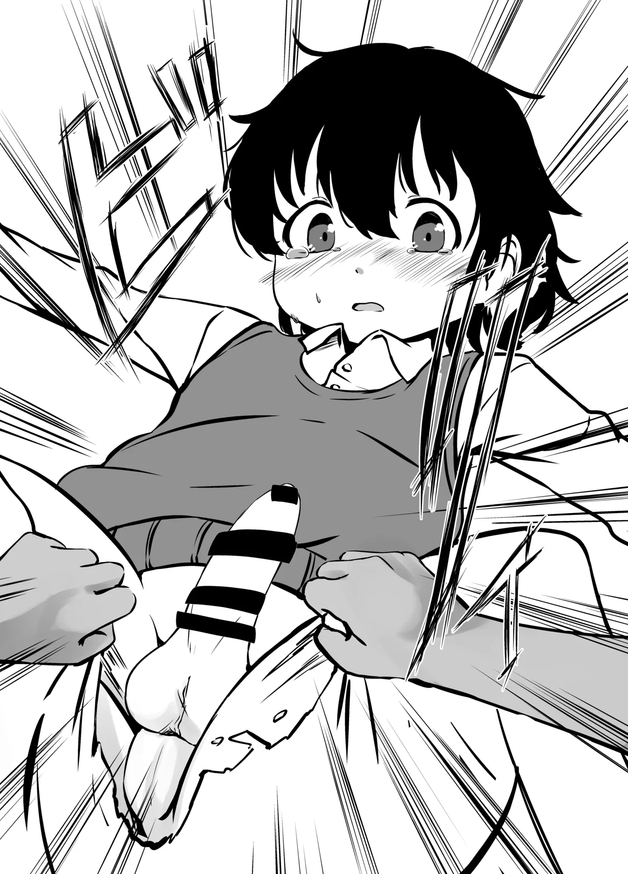 Page 12 of [Shinki Sakusei File Do-M (Wolf Ameno)] Kyonyuu Gooremu Musume ni Yoru Paizuri Sakusei Jigoku no Kei