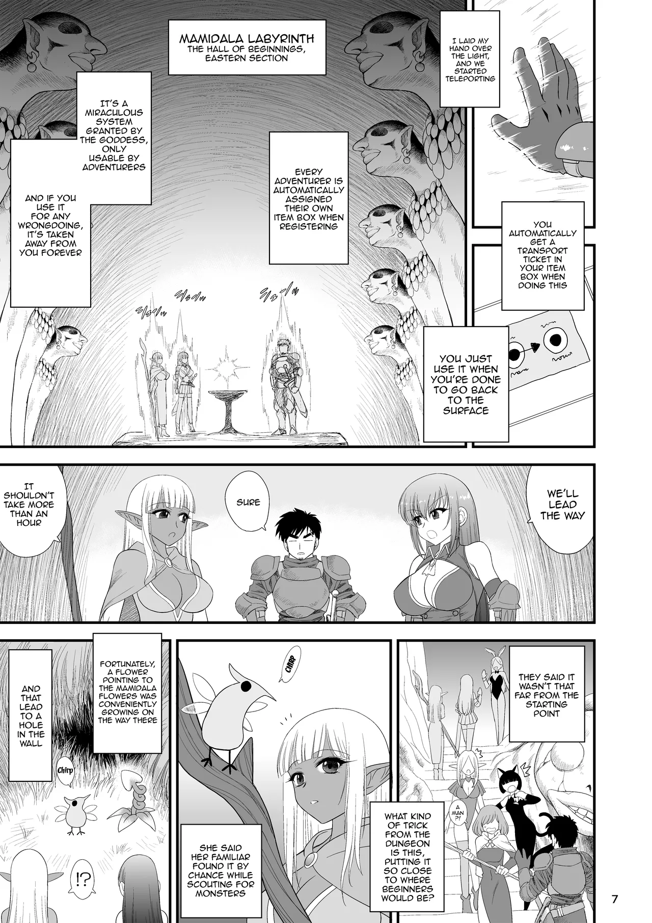 Page 6 of [BLACK DOG (Kuroinu Juu)] Mami no Meikyuu 2 Leskko Boukensha Hen | Mami's Dungeon 2 - Lesbian Adventurer Edition [English] {Doujins.com} [Digital]