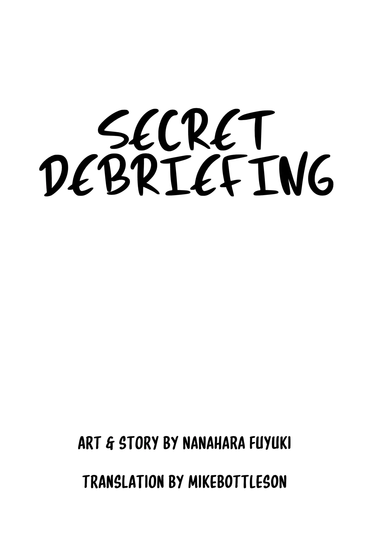 Page 2 of [Handful☆Happiness! (Nanahara Fuyuki)] SECRET DEBRIEFING [English] [Digital] [MikeBottleson]