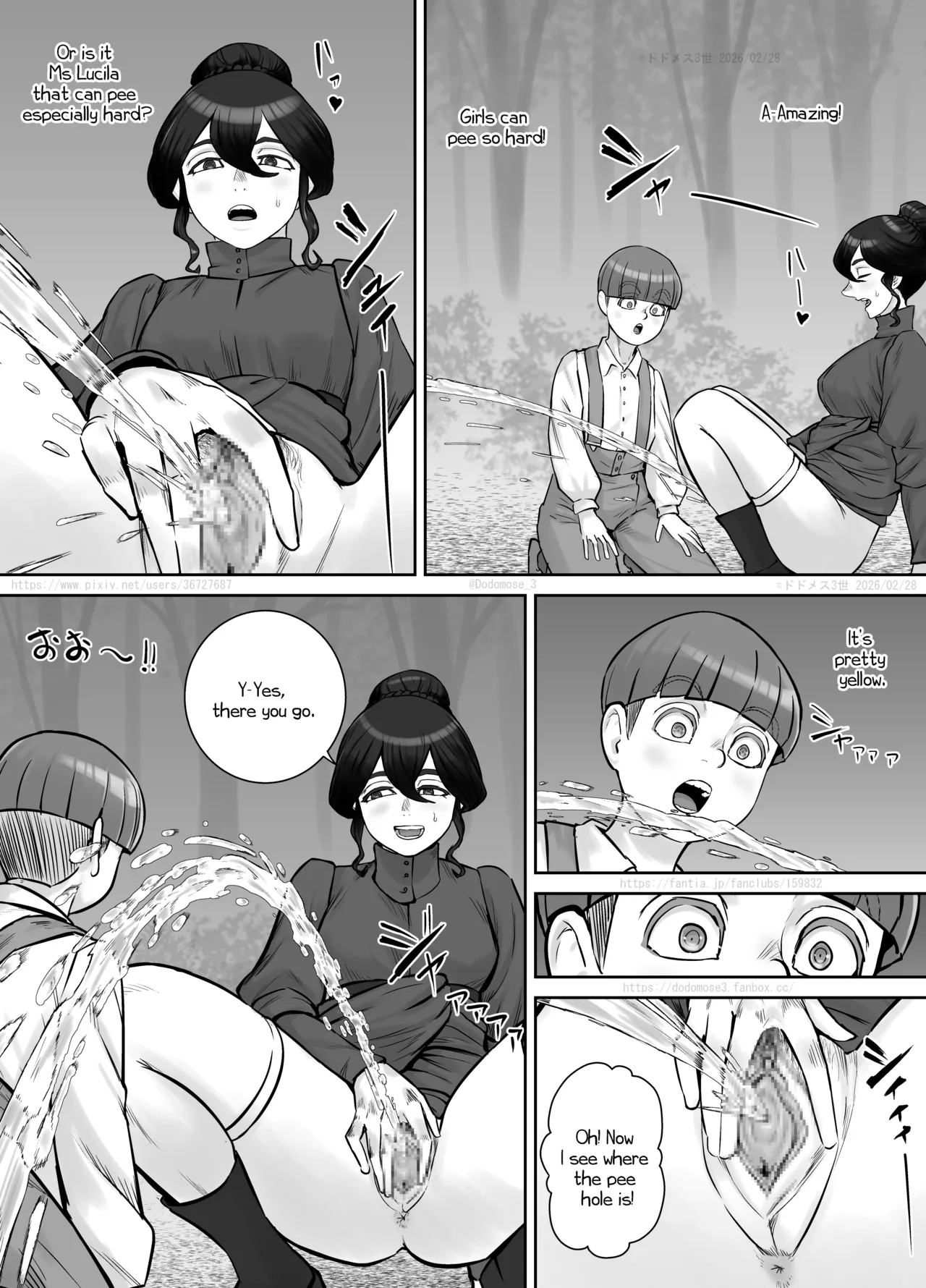 Page 14 of [DODOMESU3SEI] Oshiego ni Onegai Sarete Iroiro Miseteshimau Hanashi [English]