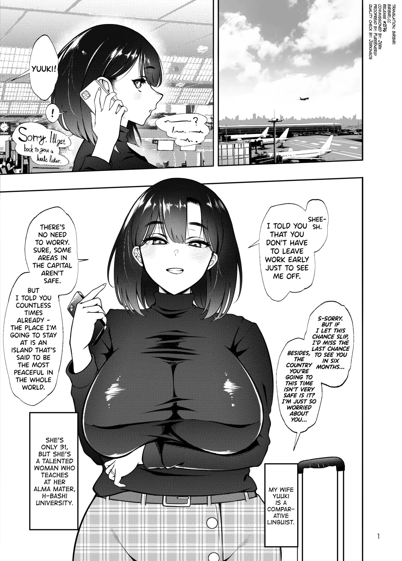 Page 2 of [Daiichi Yutakasou (Chiku)] Buzoku NTR ~Boku no Tsuma ga Minamitaiheiyou no Kotou ni Kurasu Rinri-kan 0 Razoku No Ichiin ni Naru made no Kiroku~ [English] [biribiri]
