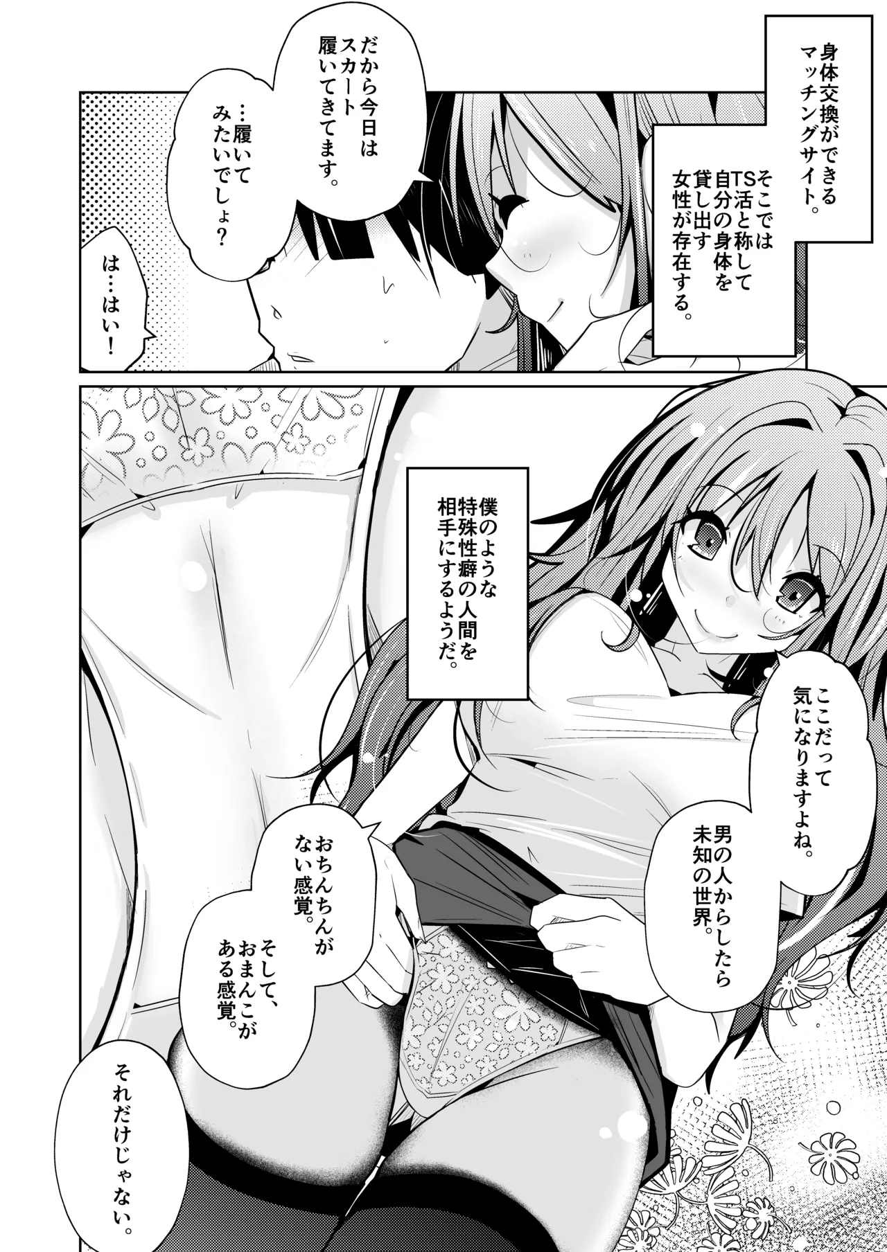 Page 4 of [いわした] TS活 身体交換アプリで始めるTS活動！