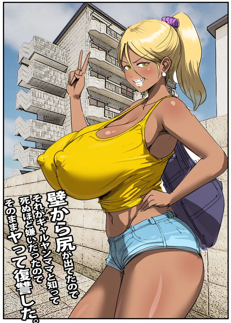 Page 1 of [Pietoro] Kabe kara Shiri ga Deteta node Sore ga Gal-Yan Mama to Shitte Shinu hodo Kirai datta node Sono mama yatte Fukushuu Shita.