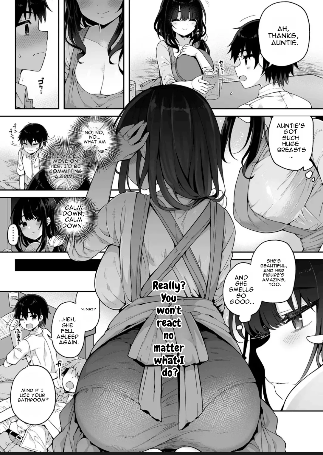 Page 3 of (Arato asato) Aunt Shizue is a quiet, horny mom.