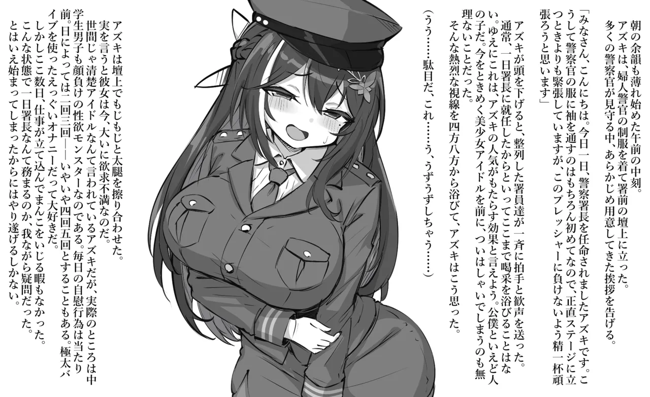 Page 2 of [sakanaya] :痴女の本性を抑えられない欲求不満の一日署長 (ホロライブ)