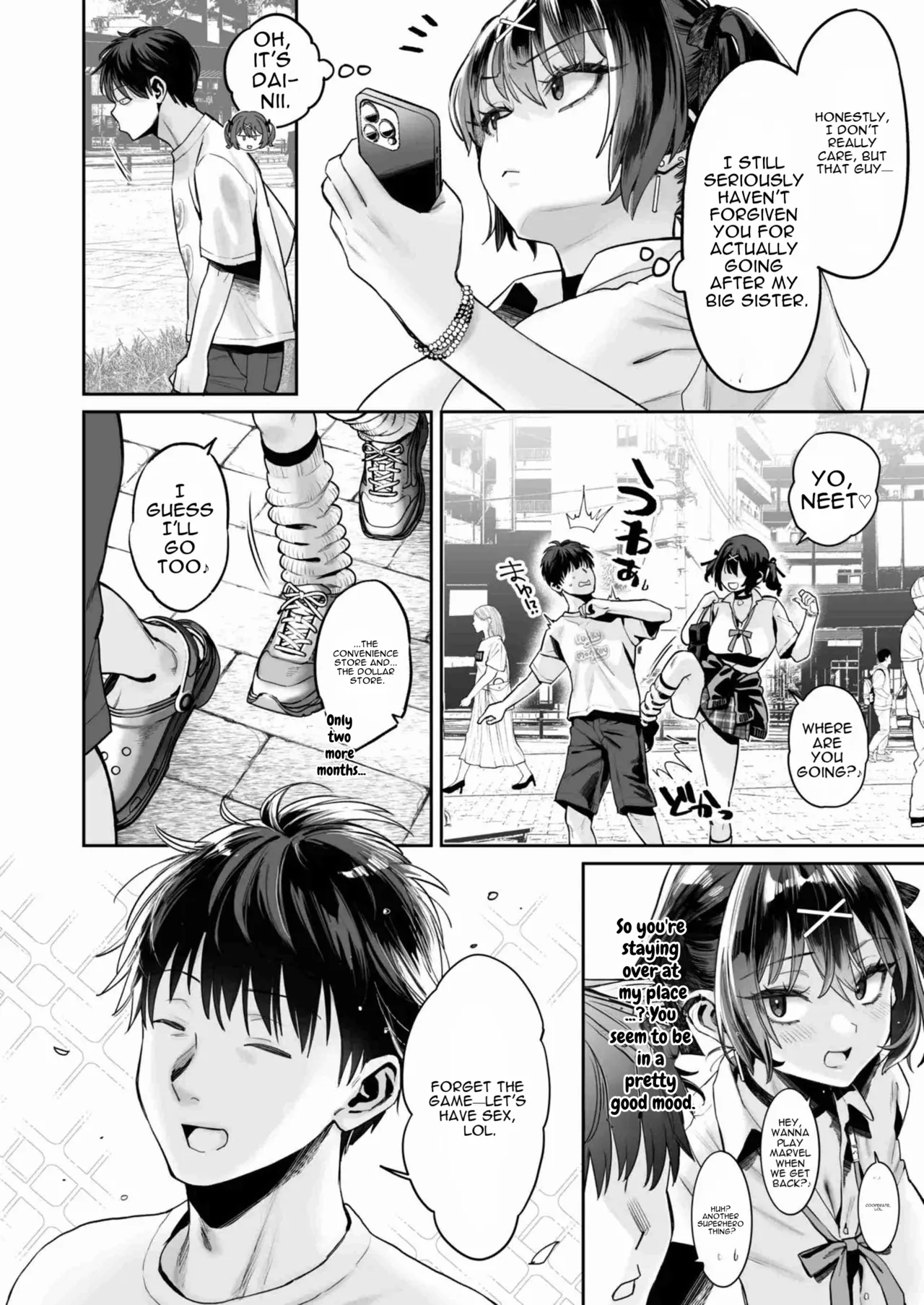 Page 3 of [Guri-chan to Kono Hon (Karube Guri)] Mukatsuku Juumai no Kuchimanko ni Kounai Shasei suru Hanashi. [English]