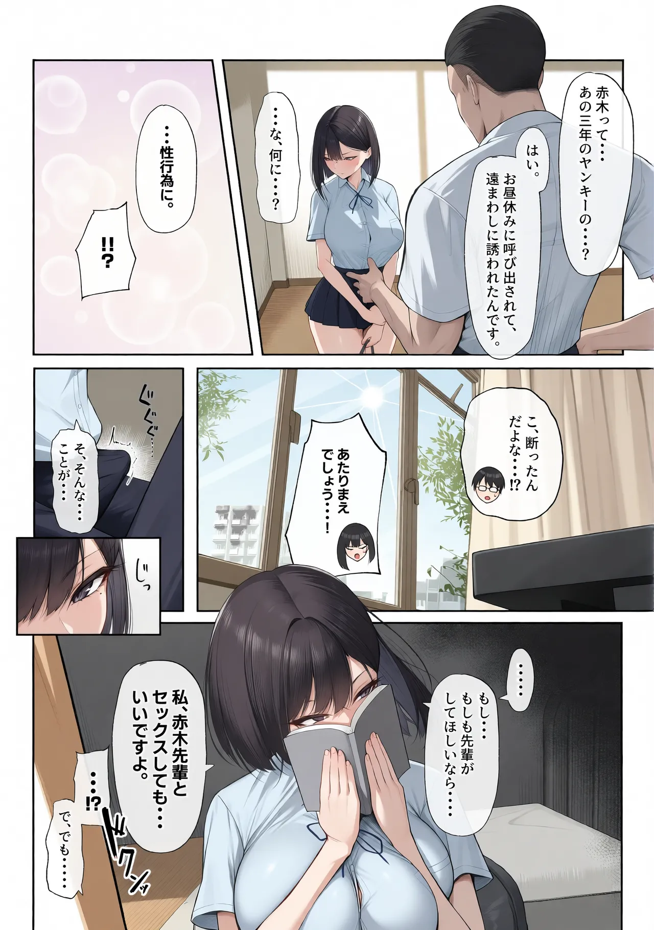 Page 9 of [舞影 (美影)] 先輩のために、抱かれます。[无修正][彩漫社上色组]