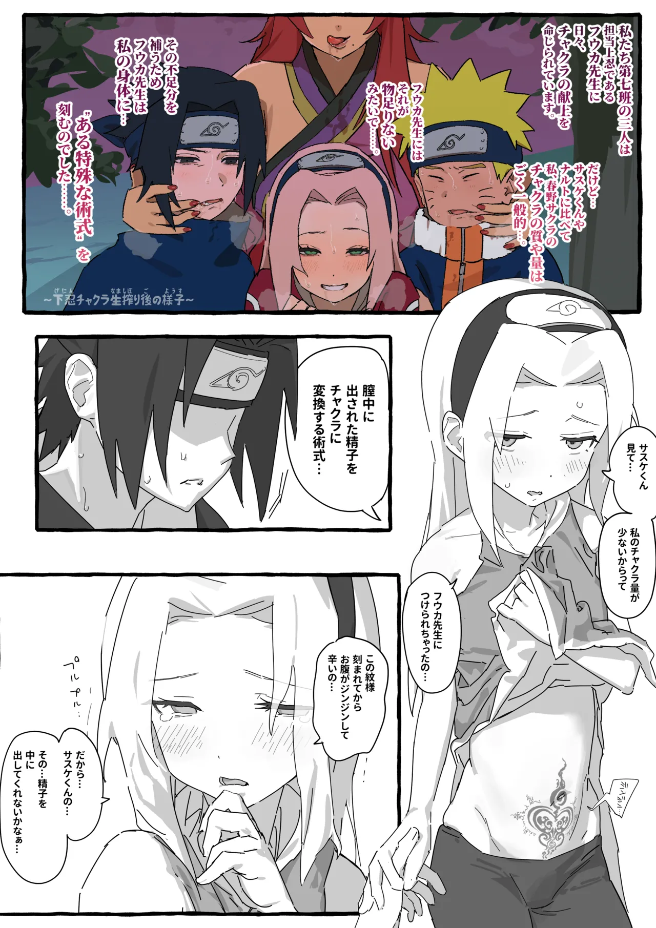 Page 2 of [5ナン] サスケ×サクラ イチャラブ初(？)えっち