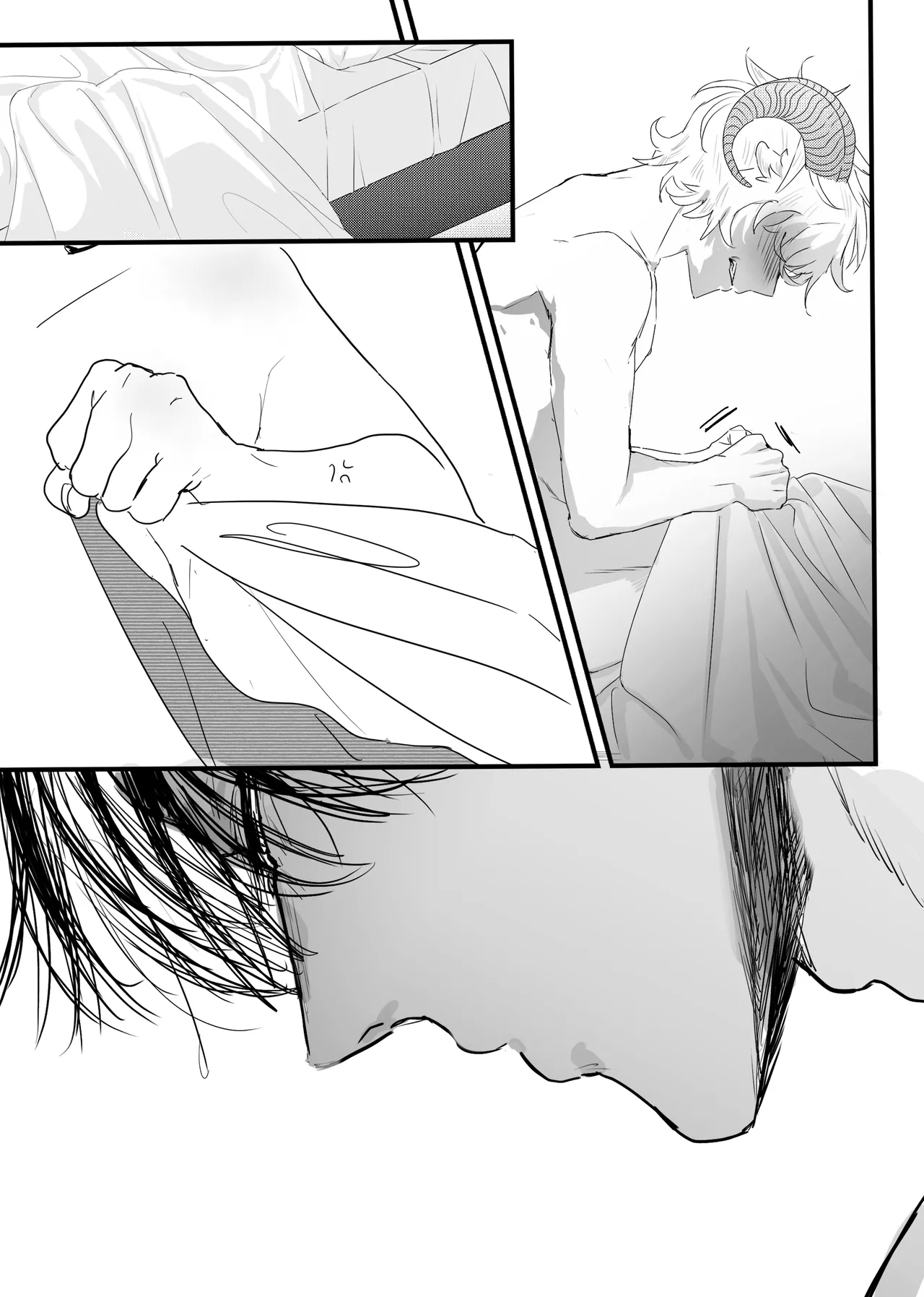 Page 35 of [ 若旦那] 織るは憂患の始め
