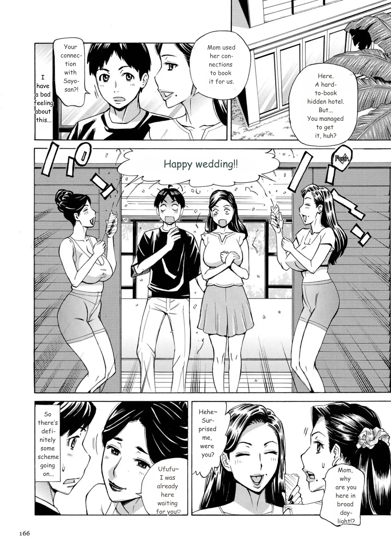 Page 166 of [Makimura Akari] Three MILFs Fukura-ke no Inran 3 Jukujo [Digital] [MTL]