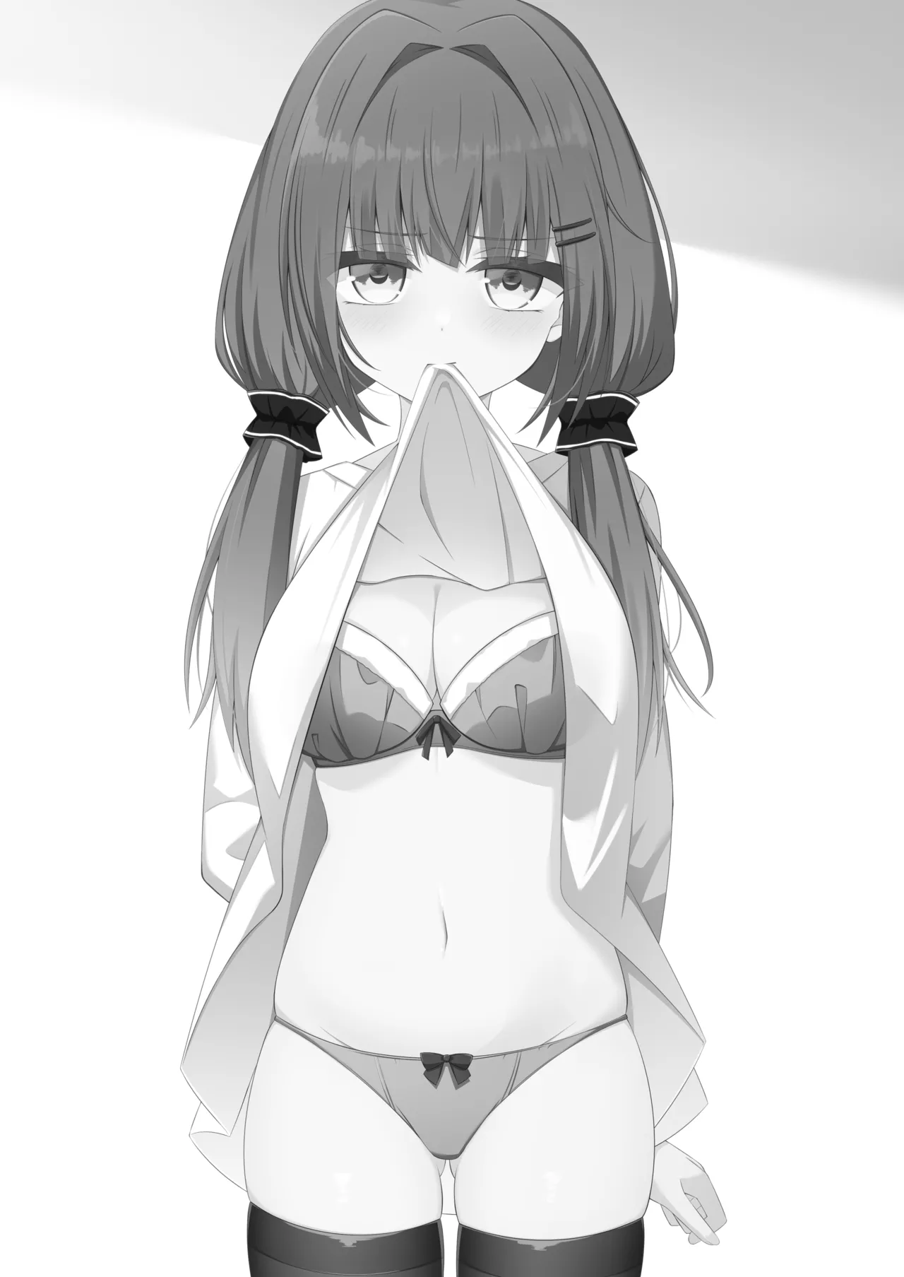 Page 2 of [Little Note (Suzunashi Rei)] Kurokami no Ecchi na Imouto wa Ani ga Suki [Digital]