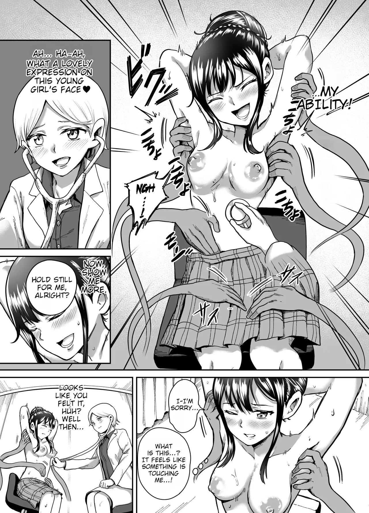 Page 2 of [basho] Chōnōryoku-mochi no joi ni itazura sareru joshidaisei no hanashi. | The Story of a College Girl Getting Teased by a Psychic Female Doctor [English]