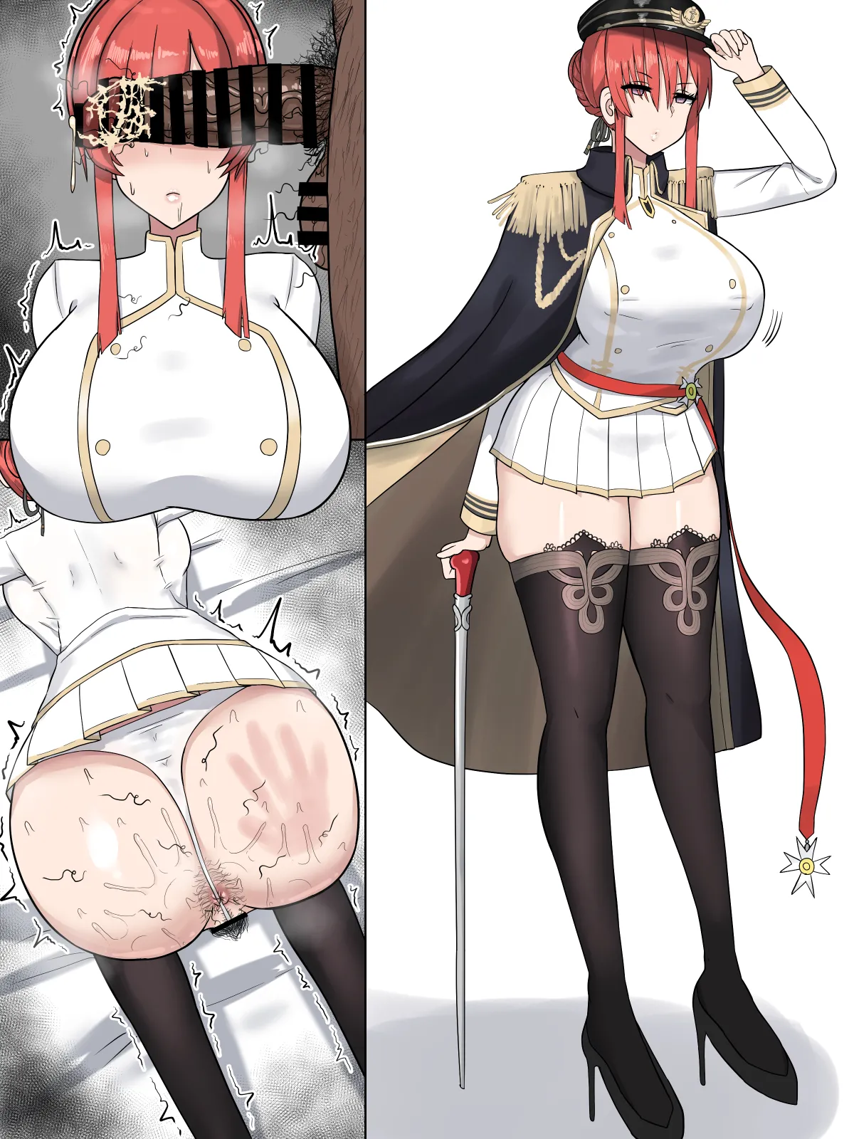 Page 5 of [たねひじり] モ〇ーク様に寝取られをお願いした結果… (アズールレーン)