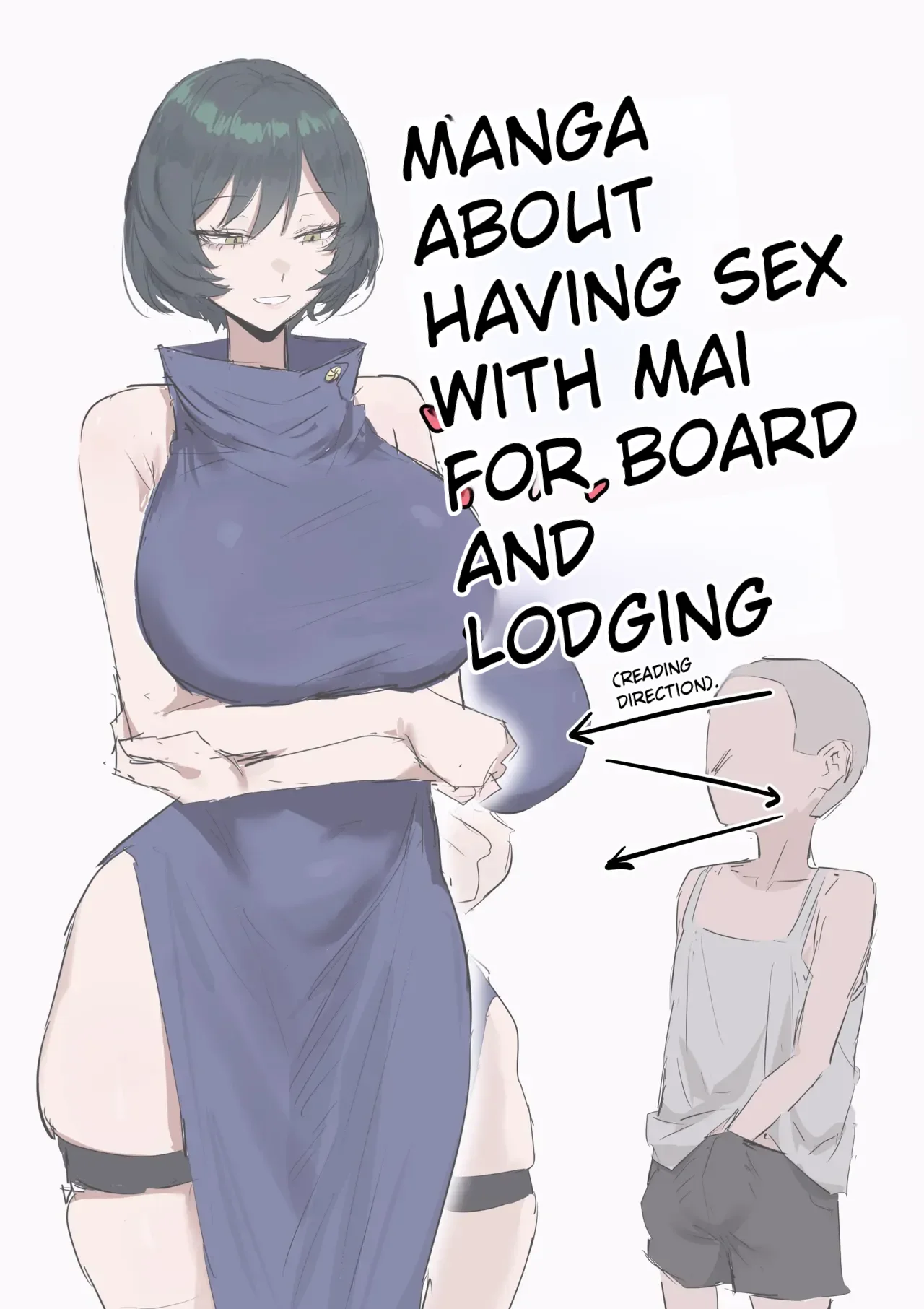 Page 1 of [kkan] A comic where I use Domain Expansion to have sex with Mai (Jujutsu Kaisen) [Decensored] [MTL]