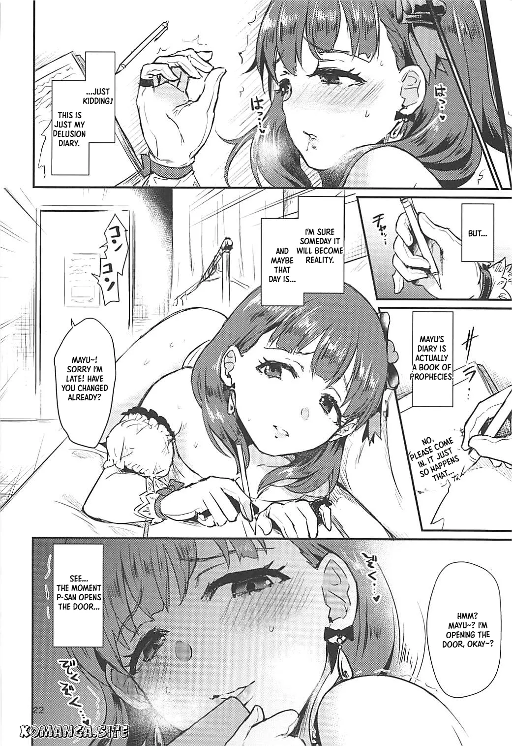 Page 21 of (COMIC1☆13) [40Denier (Shinooka Homare)] Mousou Diary (THE IDOLM@STER CINDERELLA GIRLS) [English] [Xo Manga]