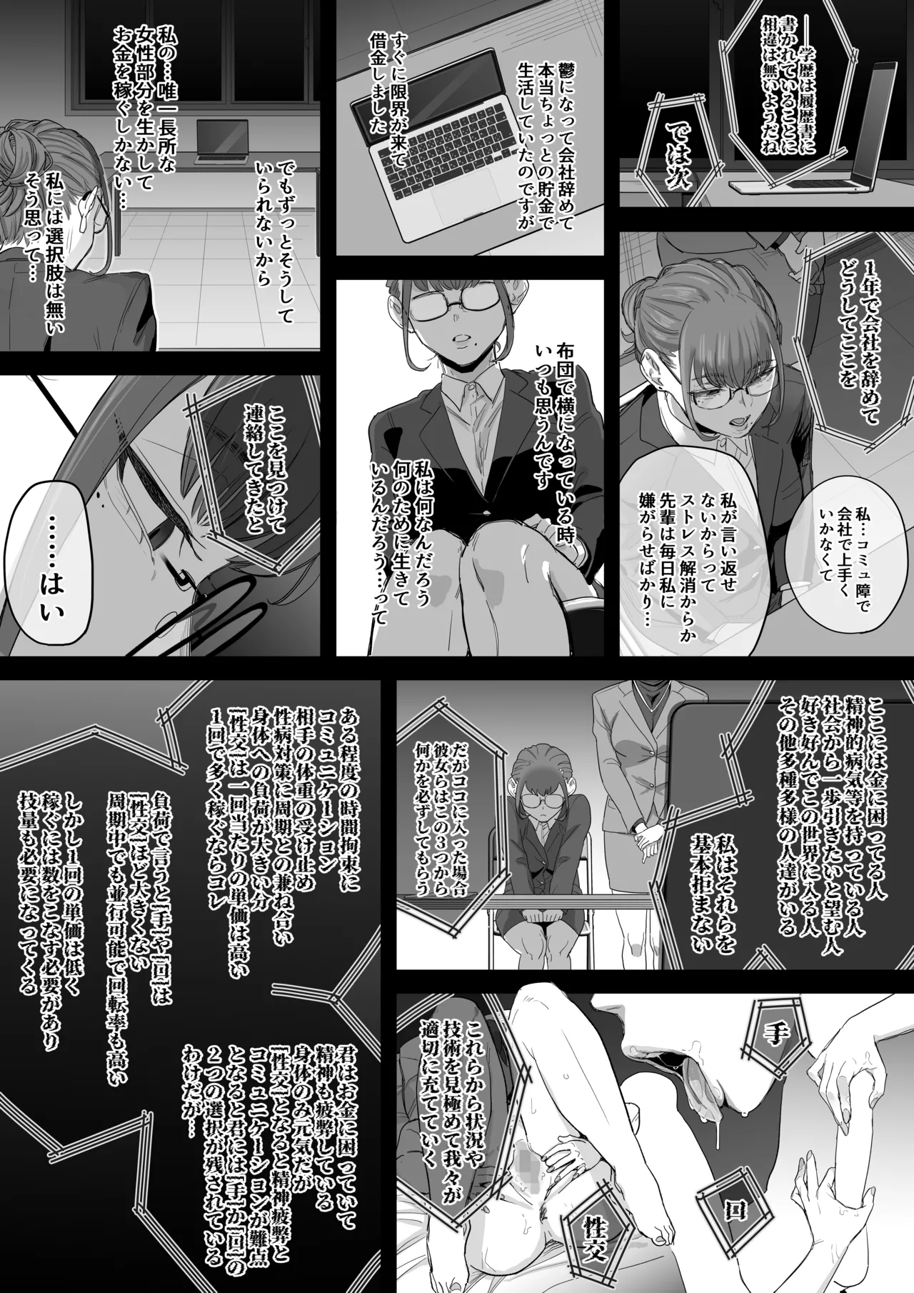 Page 6 of [Setouchi Mao no Yamiichi (Setouchi Mao)] Fellatio 10pun Taeretara Kimi no Kachi ~Tantou Josei no Ippan Gijutsu~