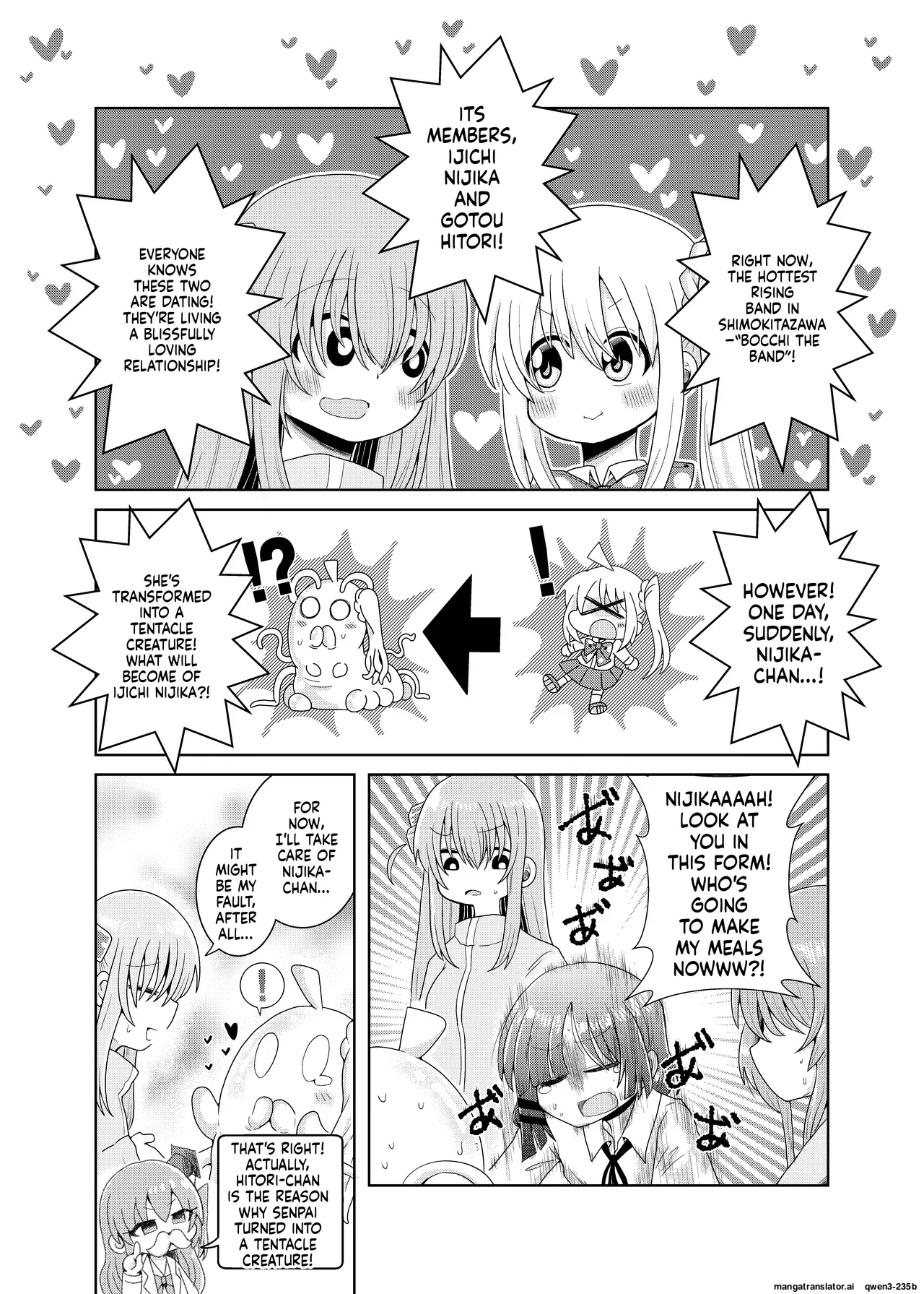 Page 2 of [Kodama Planet (Koda Masanov)] Shokushu no Koibito Bocchi-chan (Bocchi the Rock!) [Digital] (SCANMTL)