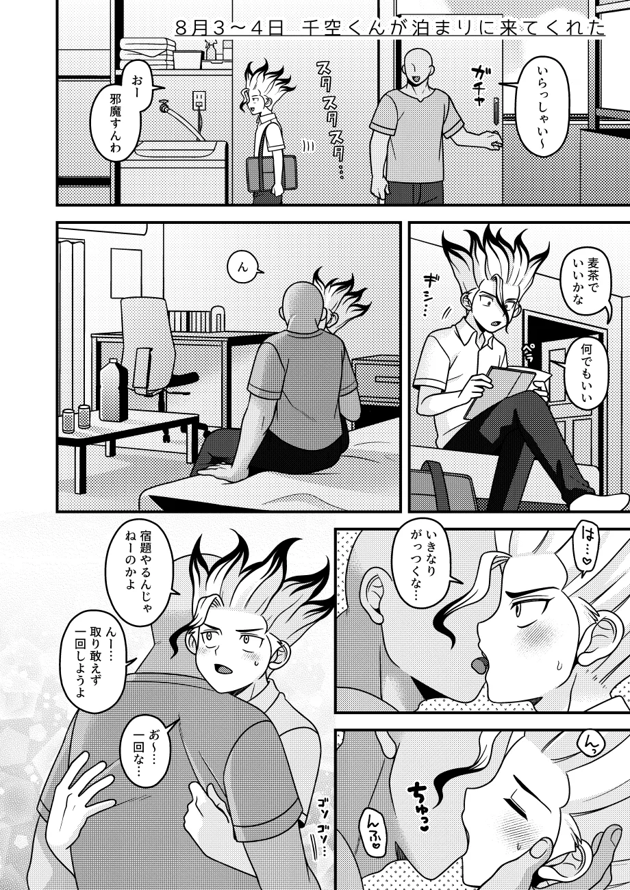 Page 13 of [NanairoManica (hamoru)] Natsuyasumi Sousaku Nikki (Dr. STONE) [Digital]