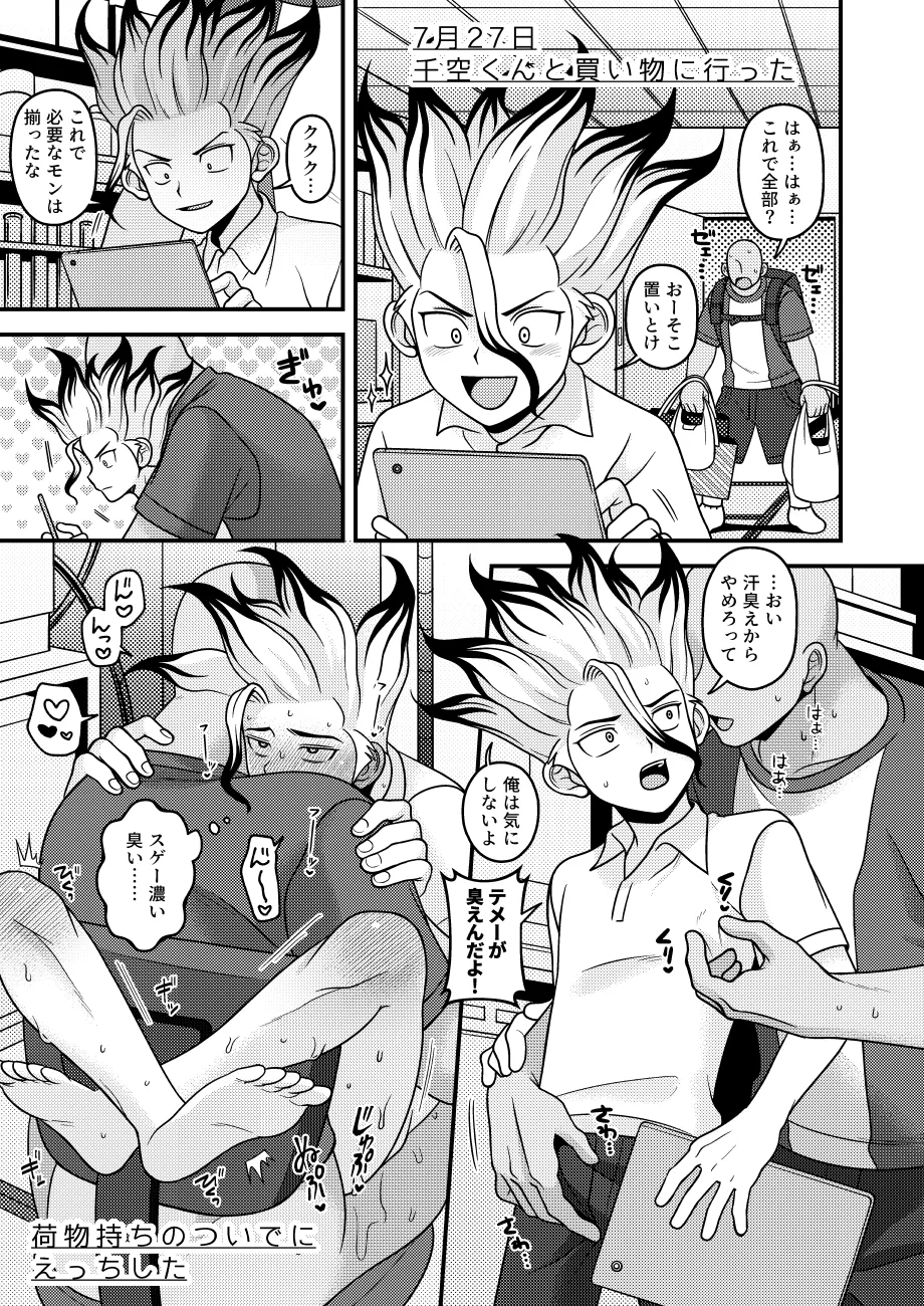 Page 8 of [NanairoManica (hamoru)] Natsuyasumi Sousaku Nikki (Dr. STONE) [Digital]