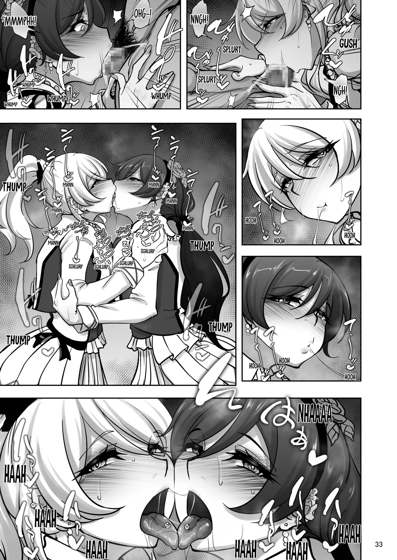 Page 32 of [Sobabu (Rasson)] Eri to Nozomi no Joujiroku - THE SEX RECORDS OF ERI AND NOZOMI 5 (Love Live!) [Digital] [English] [Your Deer Friends Black]