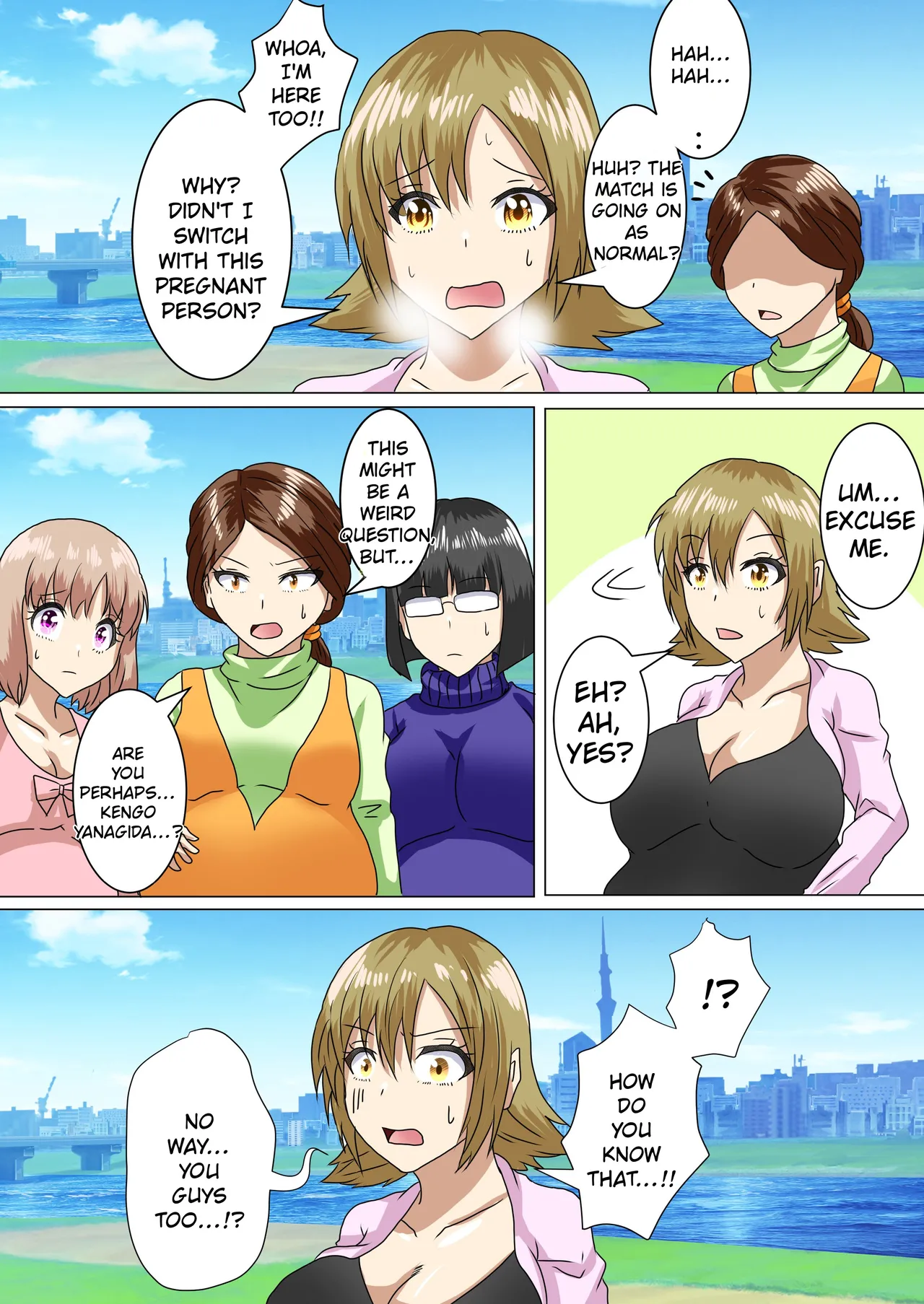 Page 3 of [銀メダル] When I woke up this morning, I had turned into a pregnant woman with huge breasts…