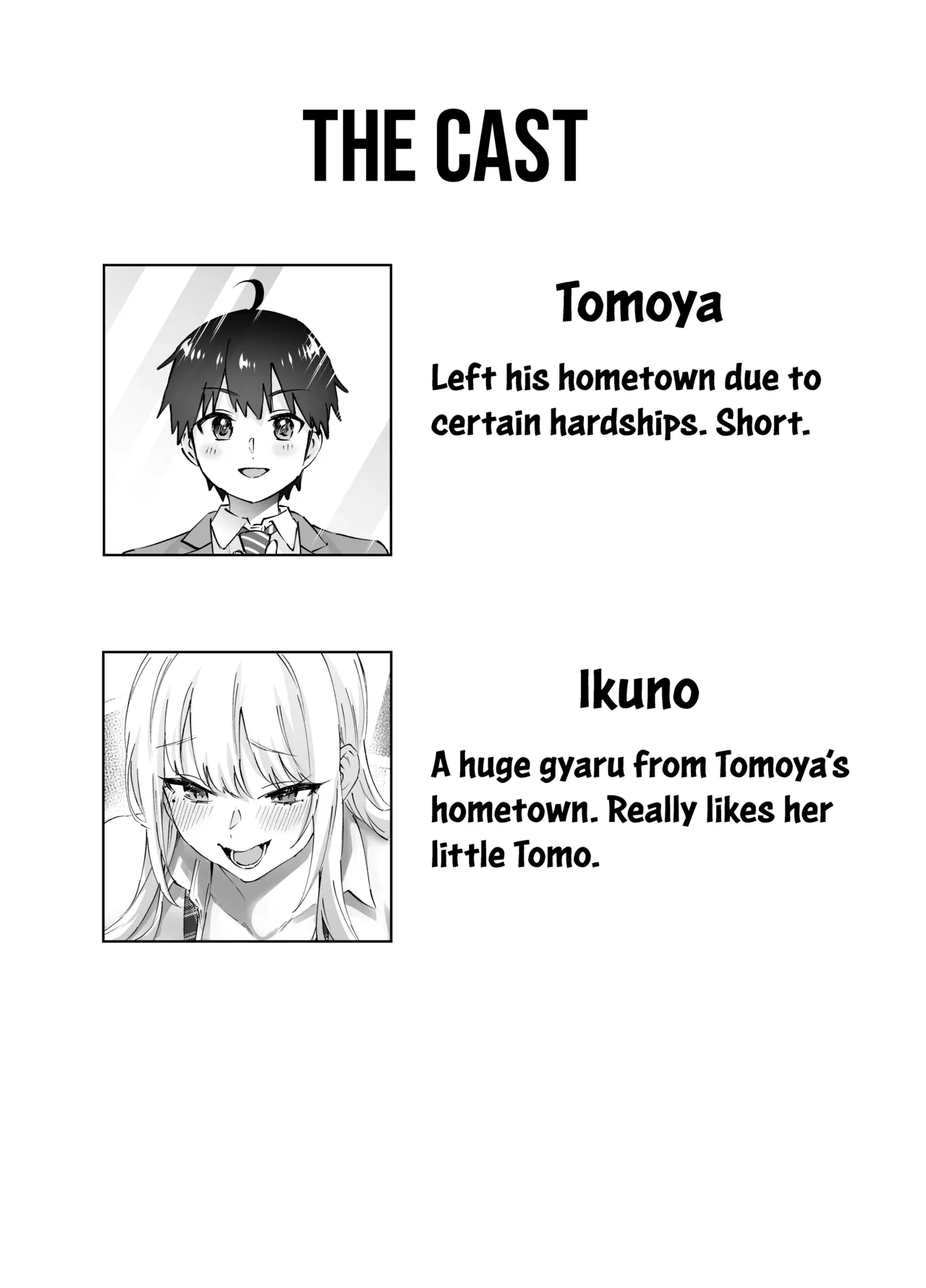 Page 2 of [Hanamaru Suke-san (Nuki Uron)] Jimoto no Dekai Gal | The Big Gyaru From My Hometown [English] [head empty] [Digital]