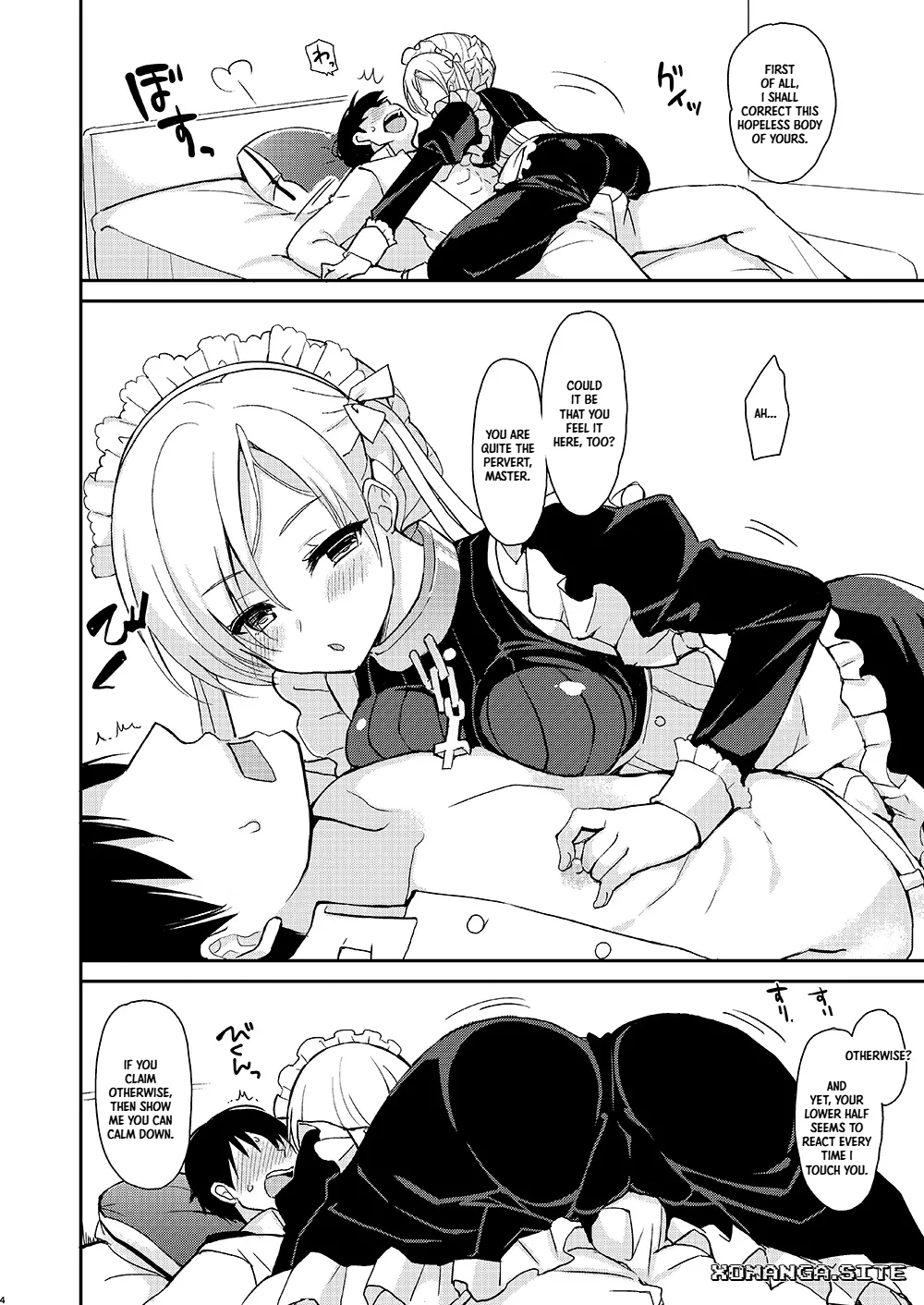 Page 4 of [PigPanPan (Ikura Nagisa)] Zettaiteki Maid Kanri (Azur Lane) [English] [XO Manga] [Digital]